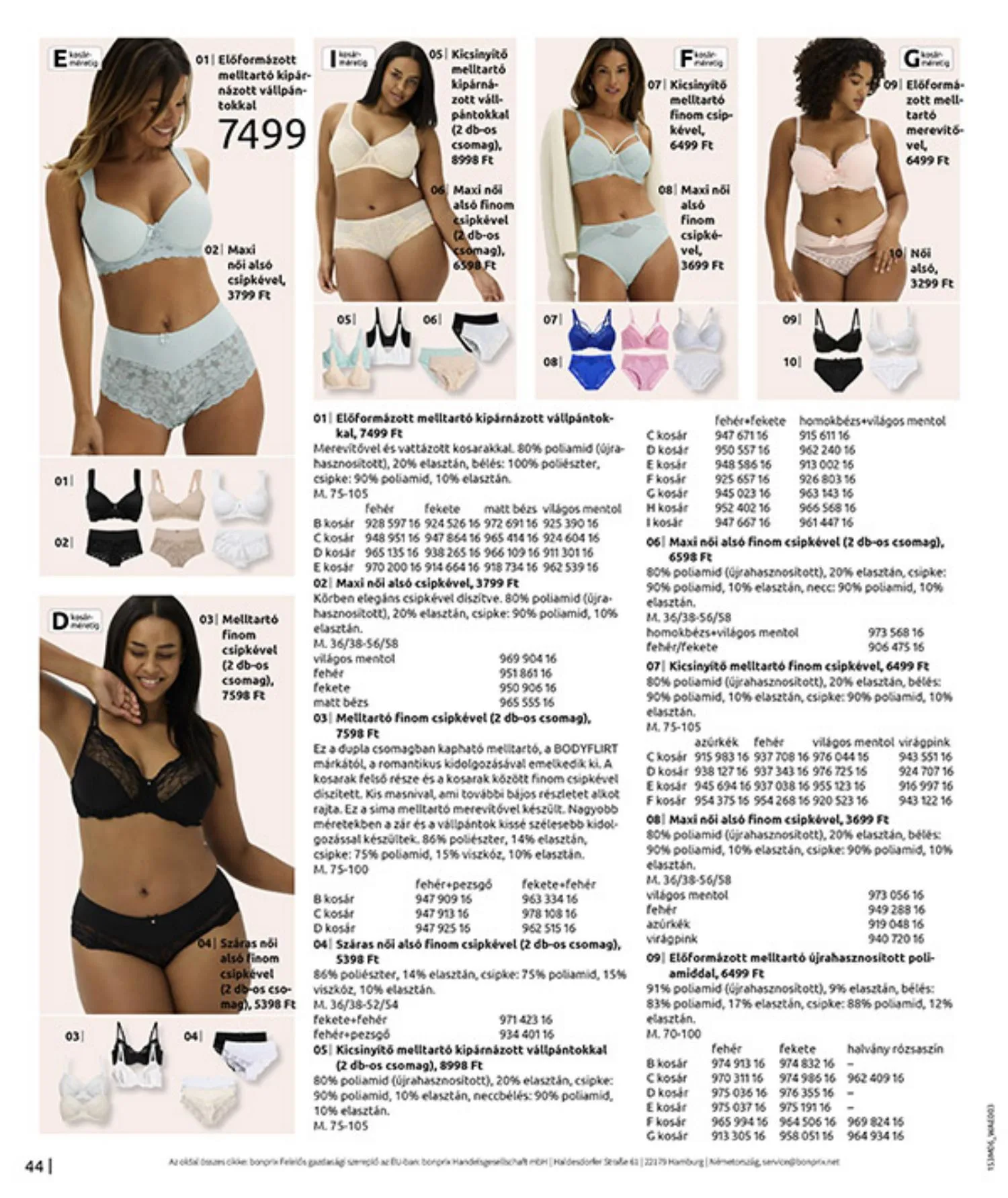 Bonprix akciós újság 06.15–07.13 – 46. oldal