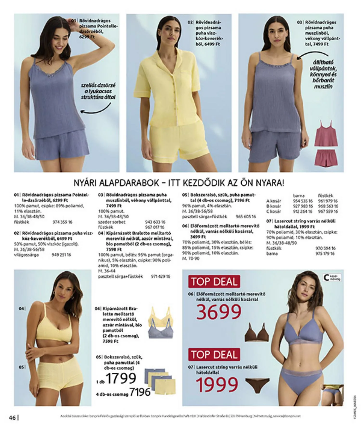Bonprix akciós újság 06.15–07.13 – 48. oldal
