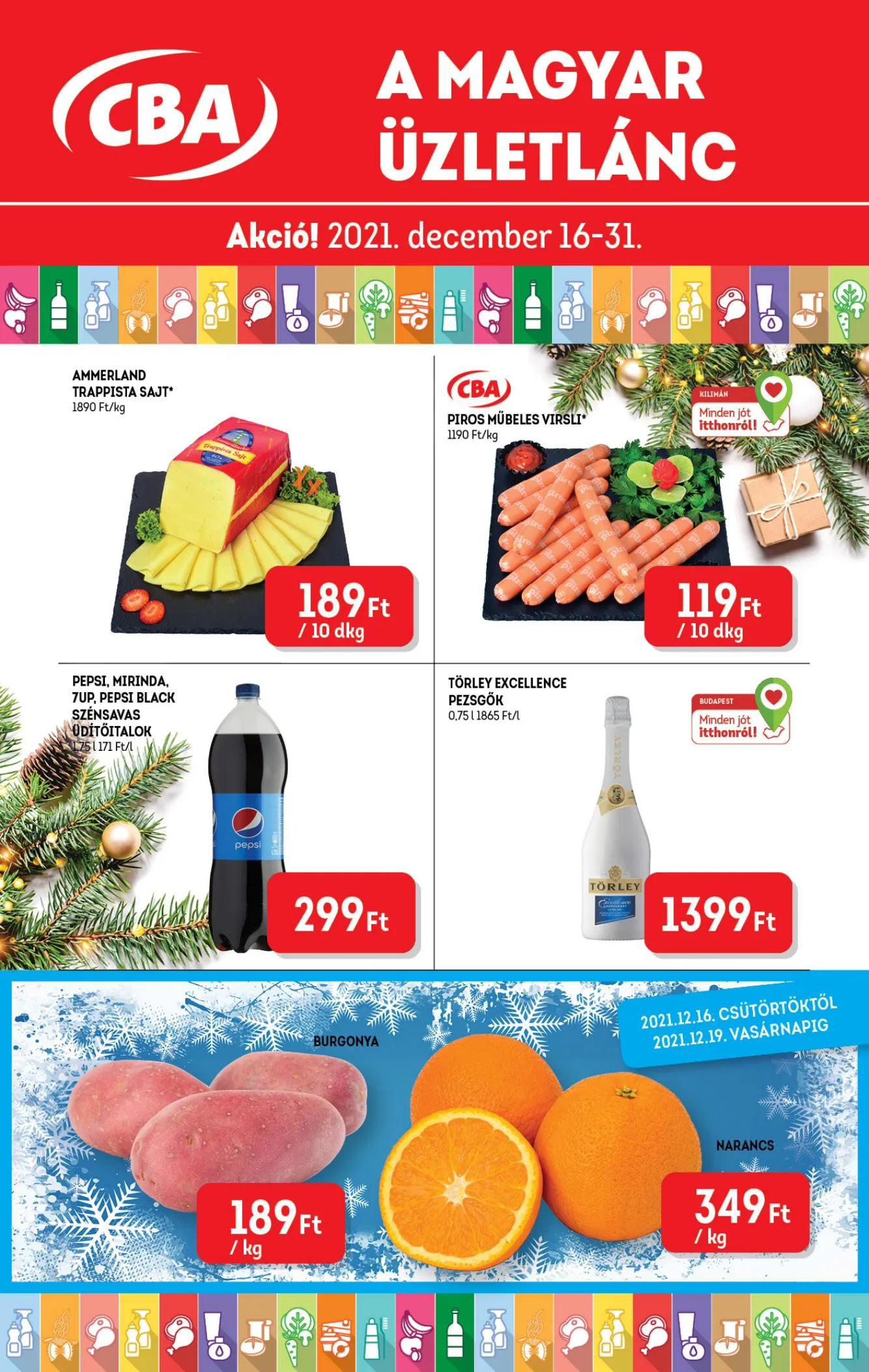 CBA akciós újság 12.16–12.31