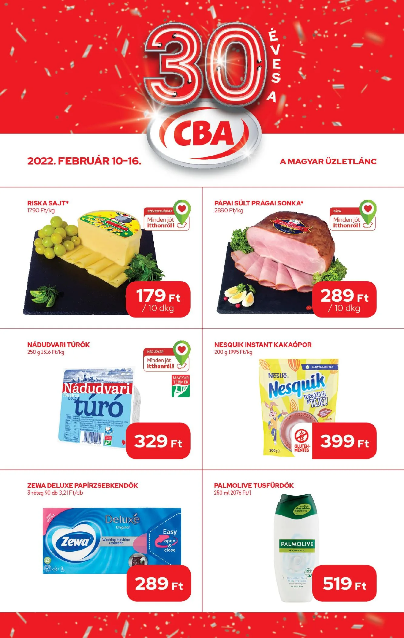 CBA akciós újság 02.10–02.16