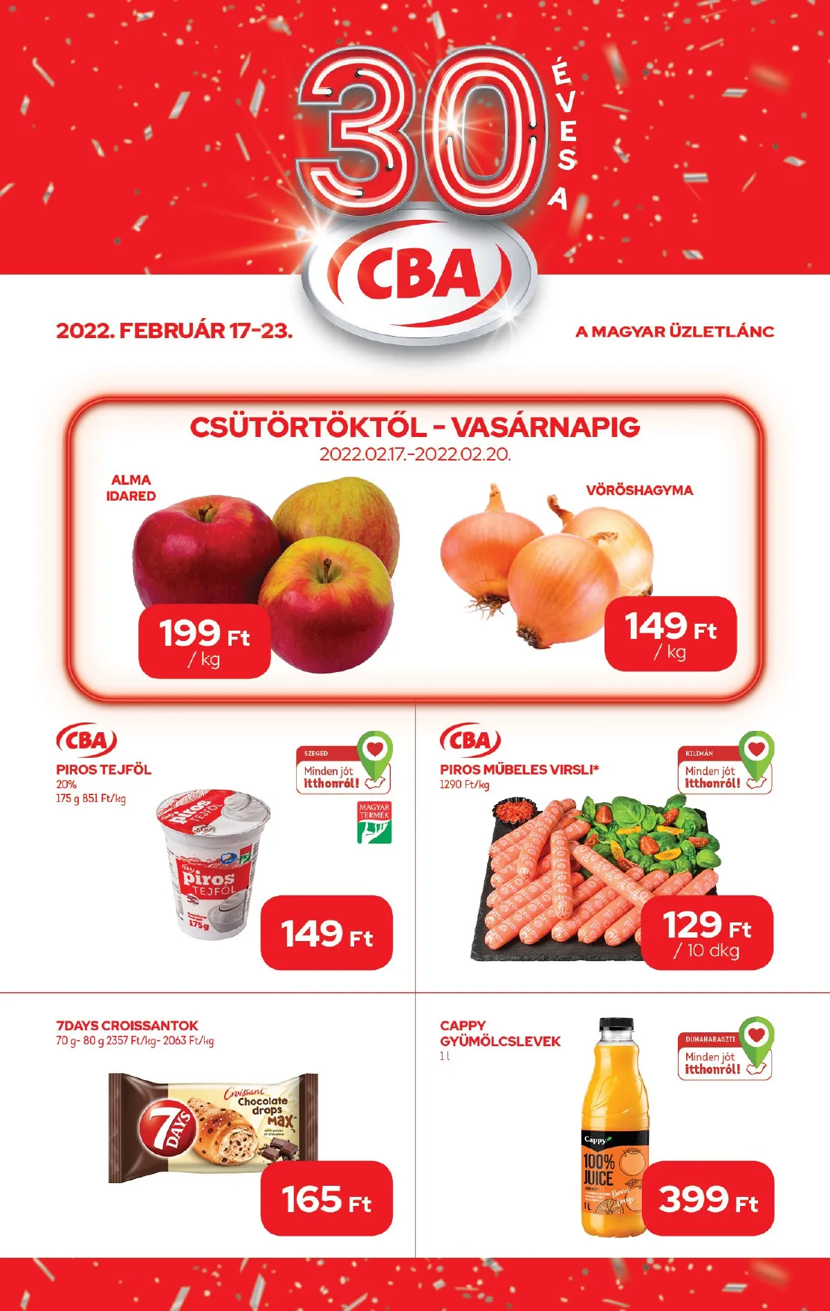 CBA akciós újság 02.17–02.23