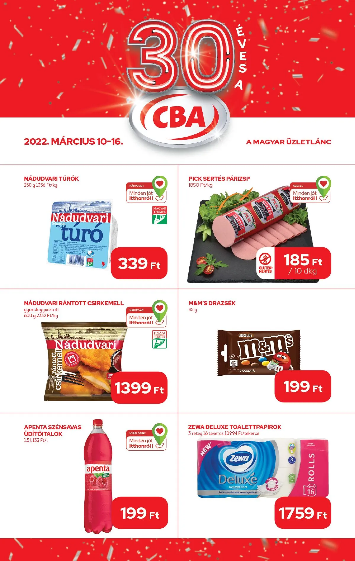 CBA akciós újság 03.10–03.16