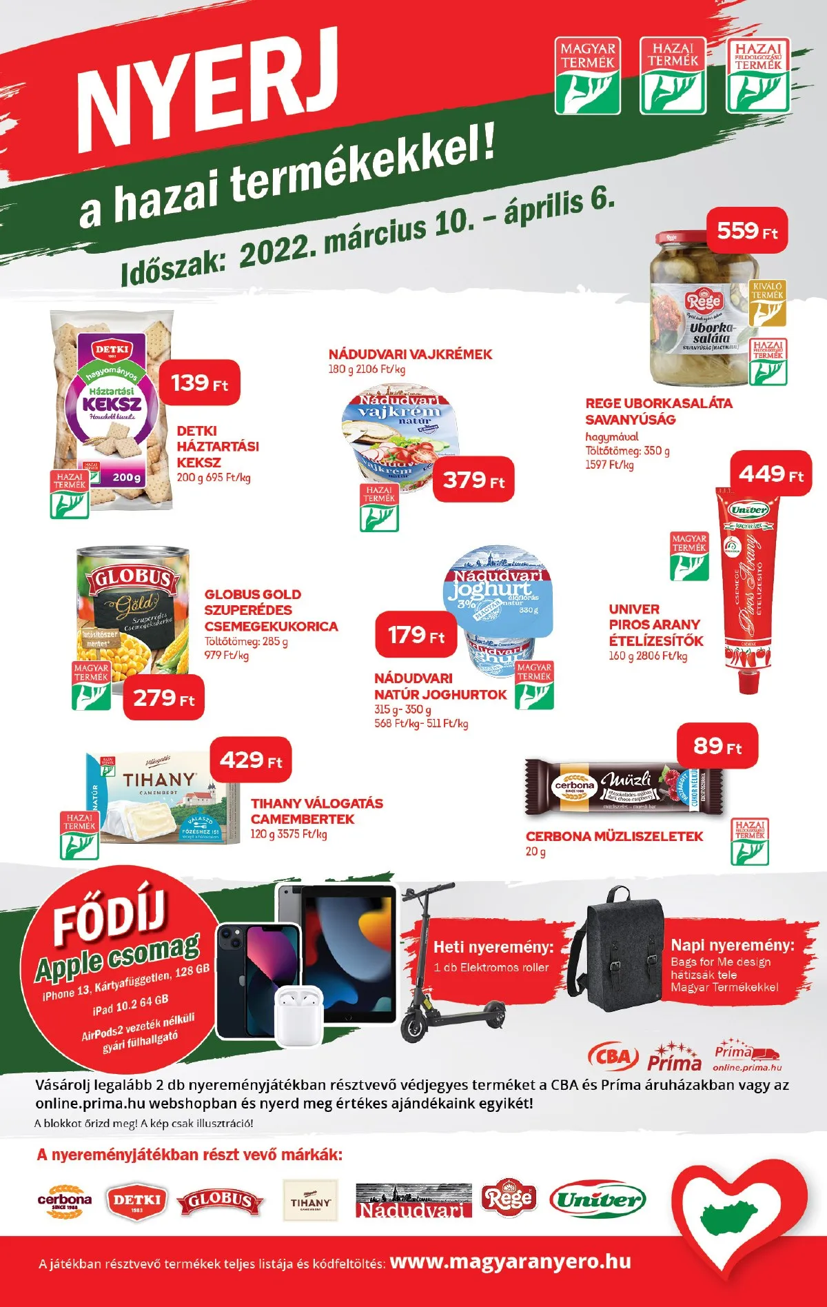 CBA akciós újság 03.10–03.16 – 6. oldal