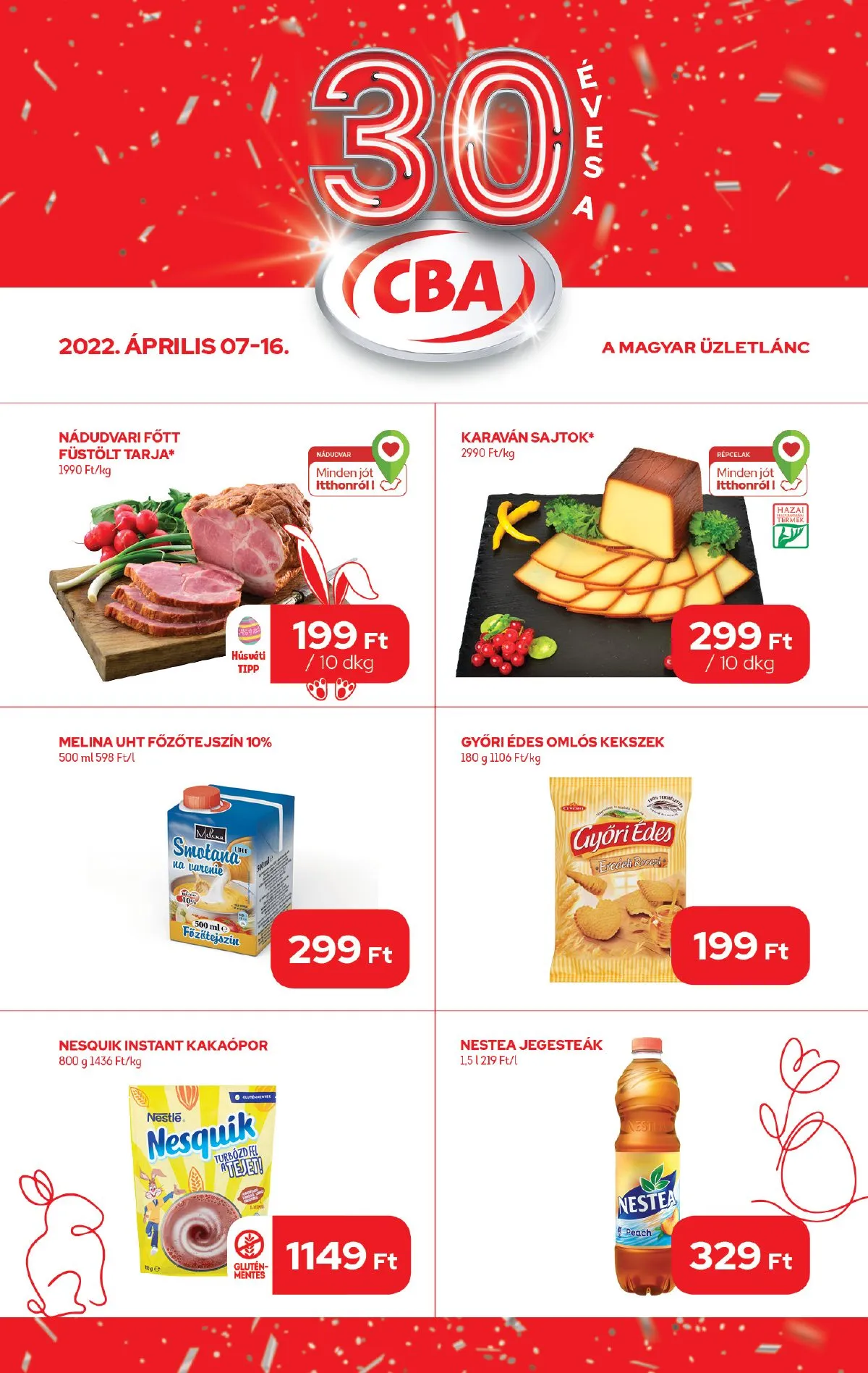 CBA akciós újság 04.07–04.16