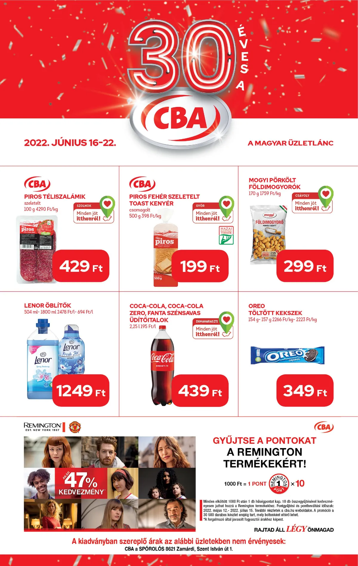 CBA akciós újság 06.16–06.22
