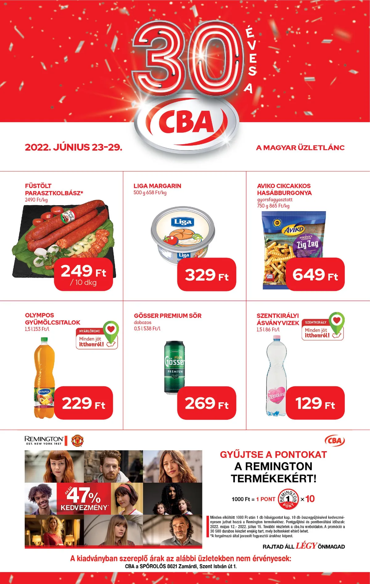 CBA akciós újság 06.23–06.29
