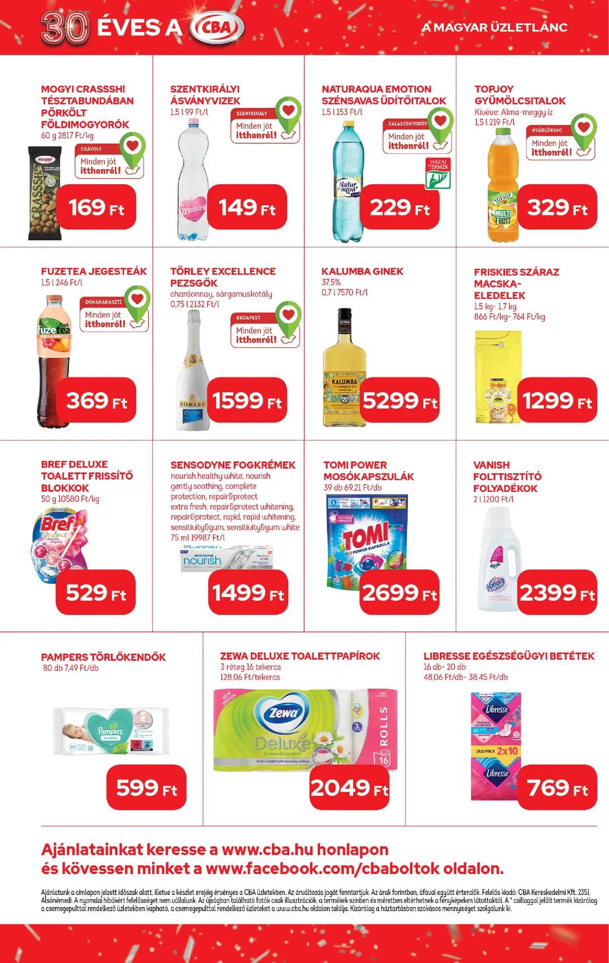 CBA akciós újság 07.14–07.20 – 4. oldal