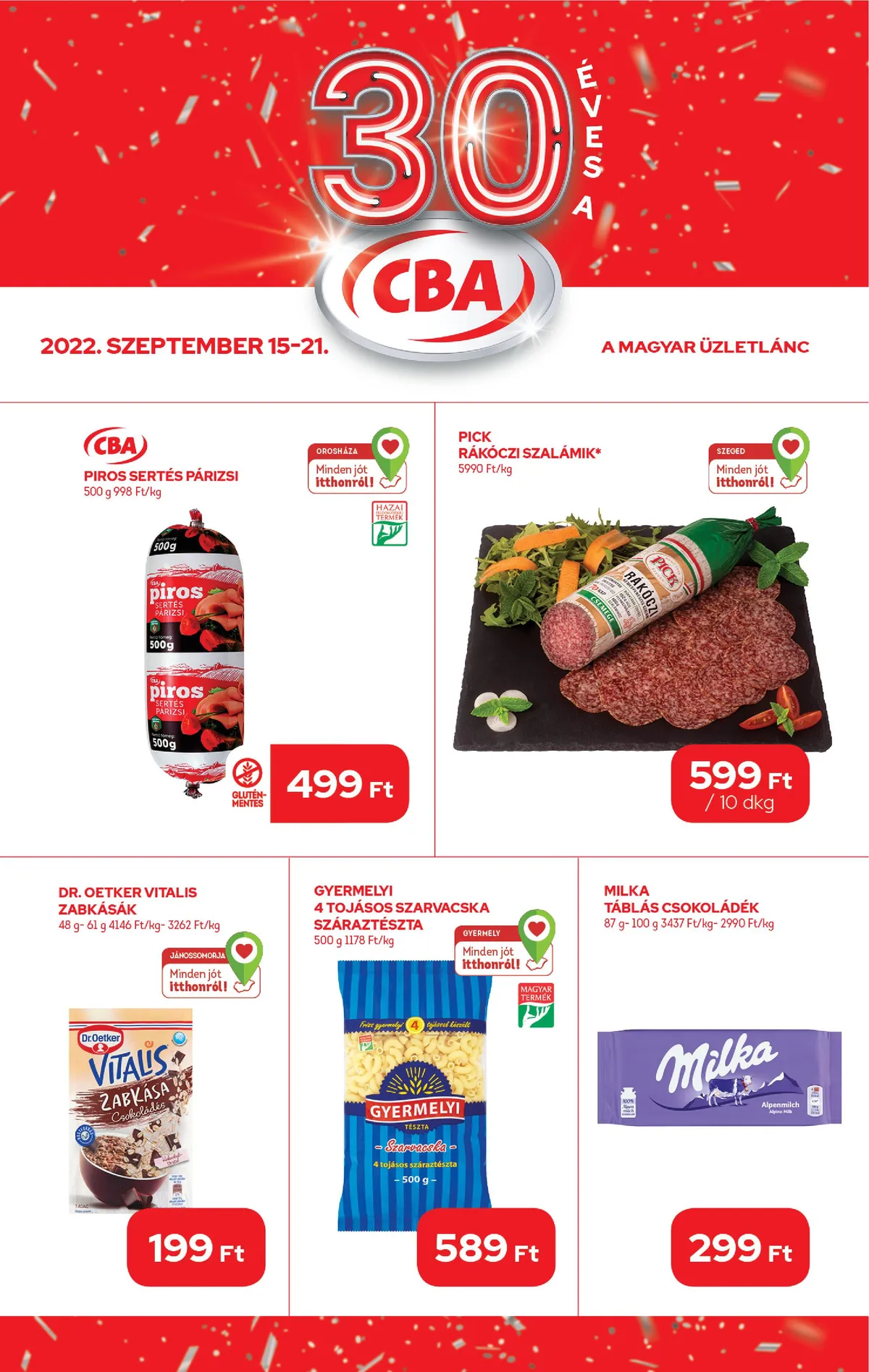 CBA akciós újság 09.15–09.21