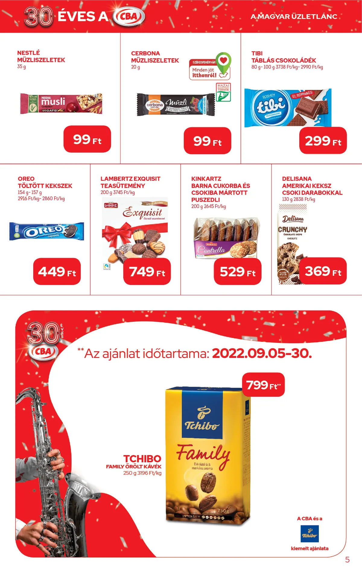 CBA akciós újság 09.15–09.21 – 5. oldal
