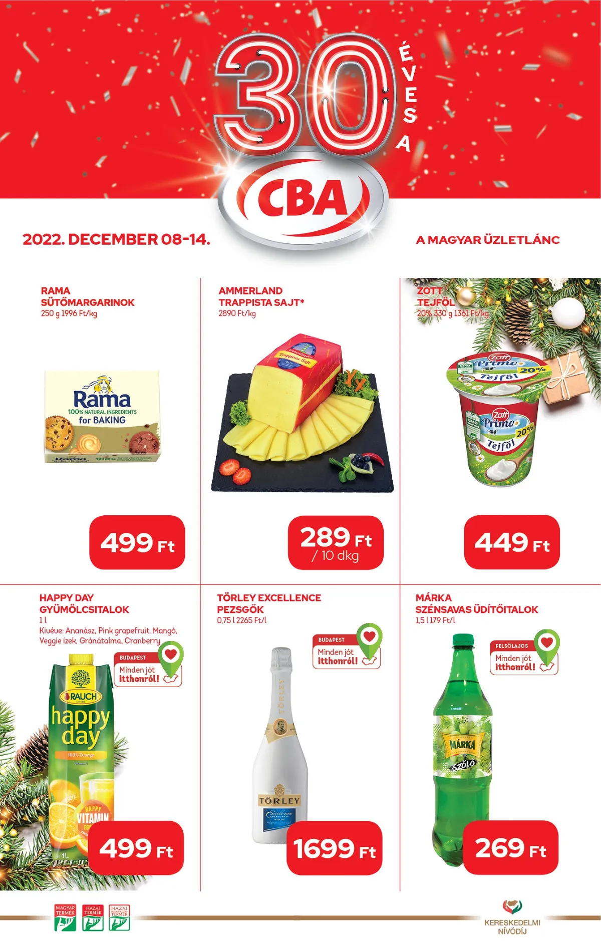 CBA akciós újság 12.08–12.14