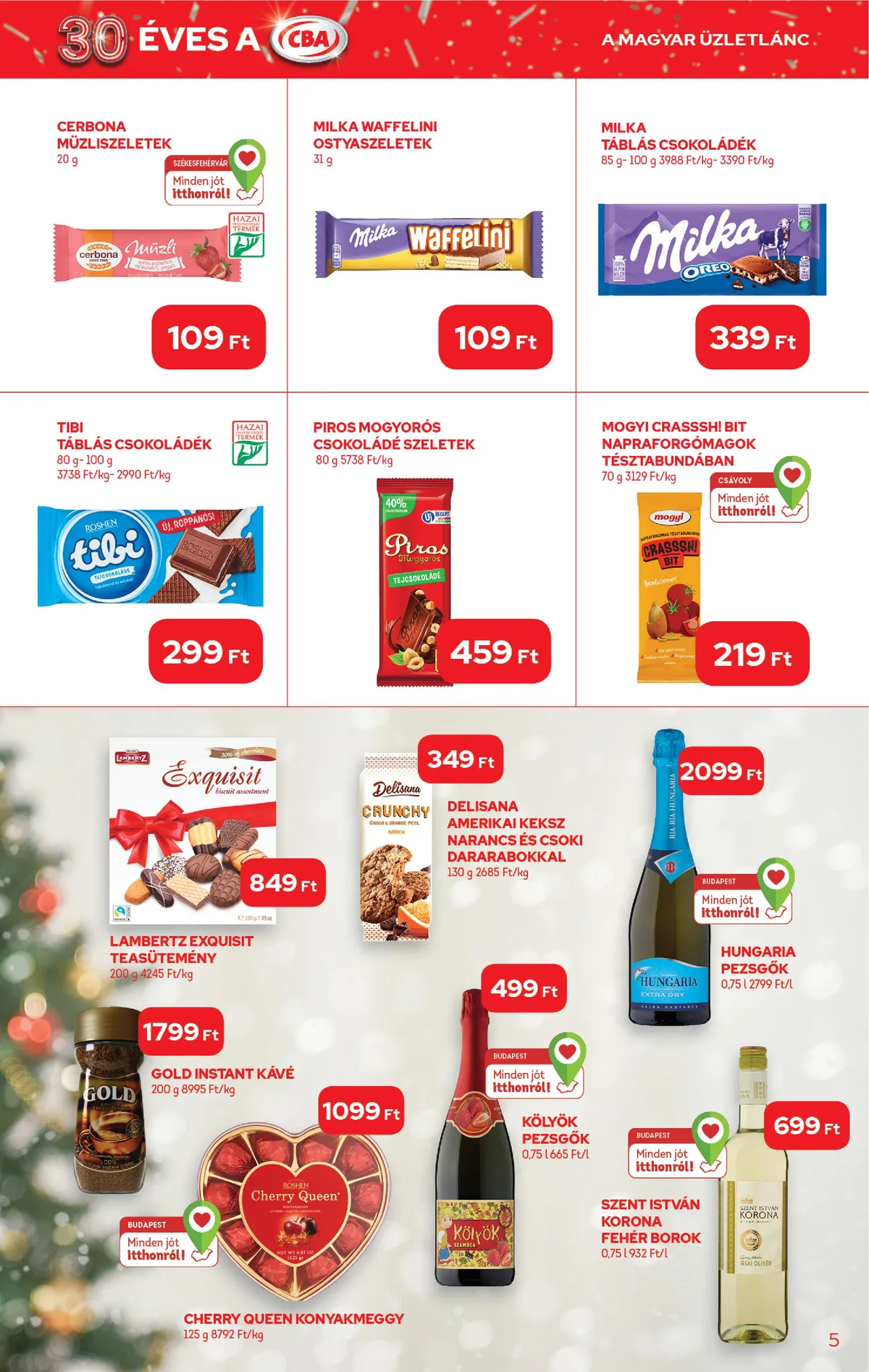 CBA akciós újság 12.08–12.14 – 5. oldal