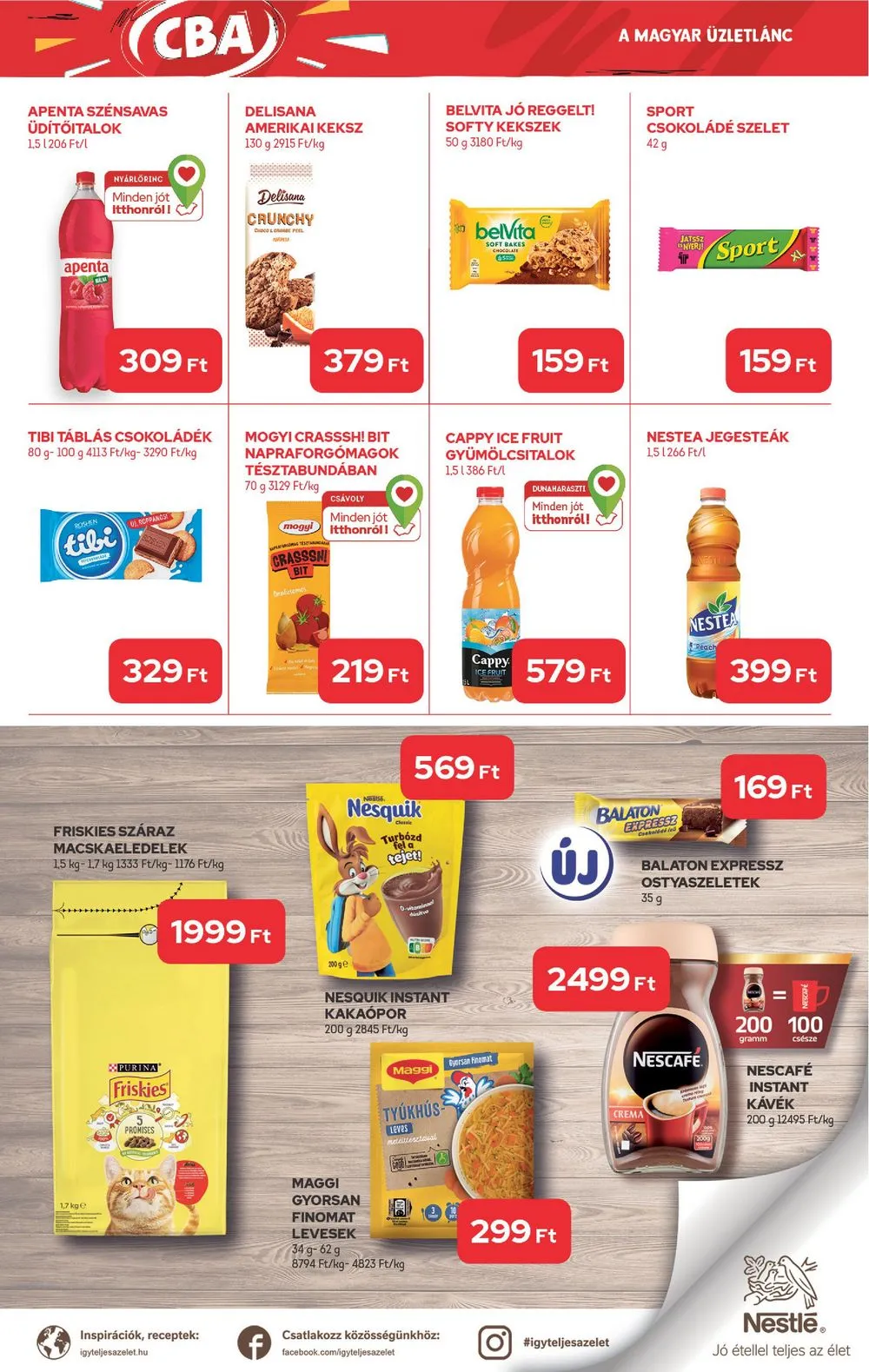 CBA akciós újság 03.09–03.15 – 5. oldal