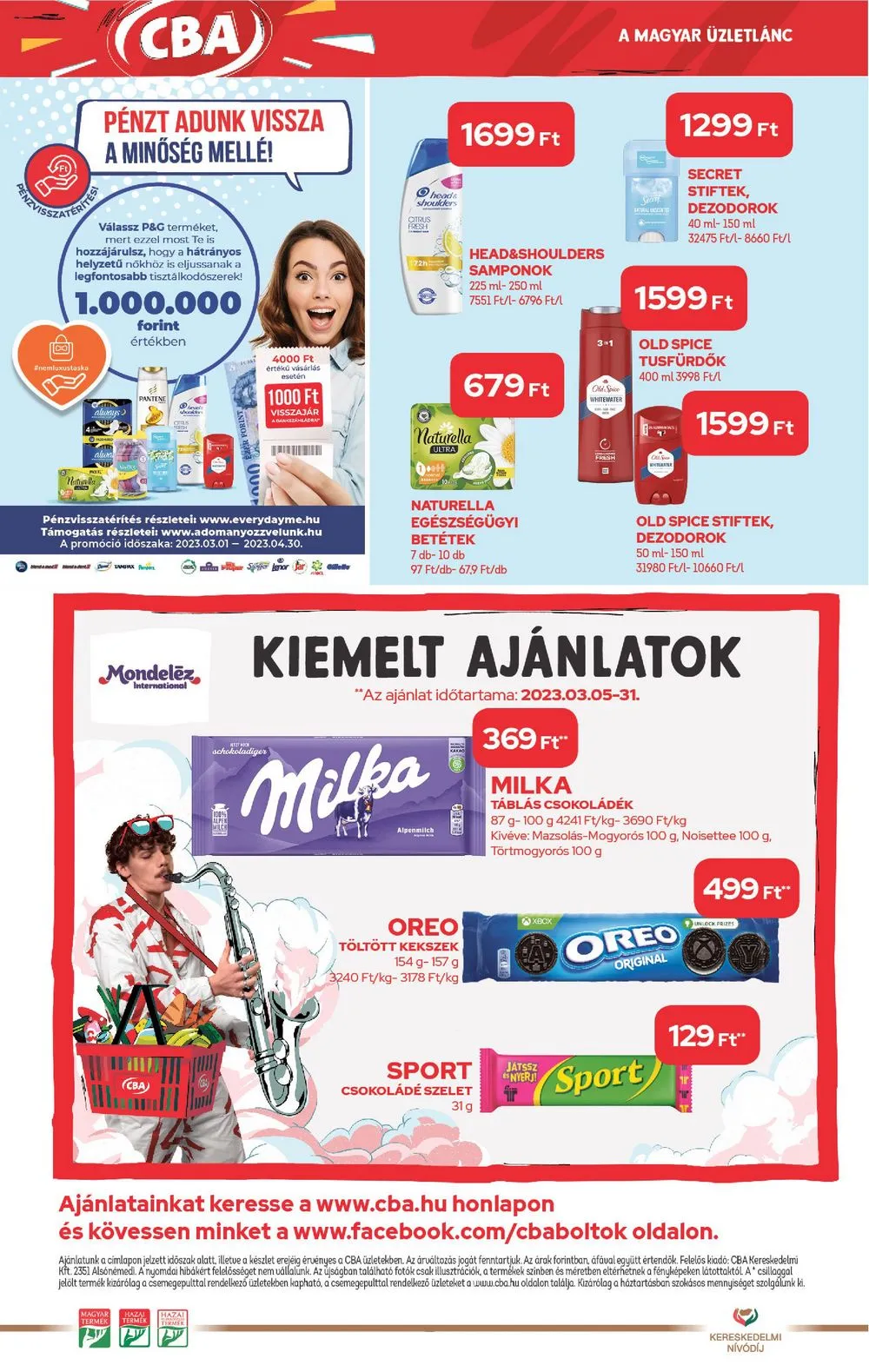 CBA akciós újság 03.09–03.15 – 8. oldal