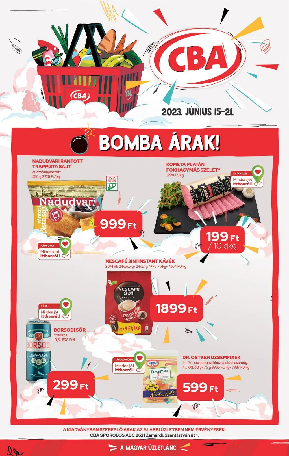 CBA akciós újság 06.15–06.21