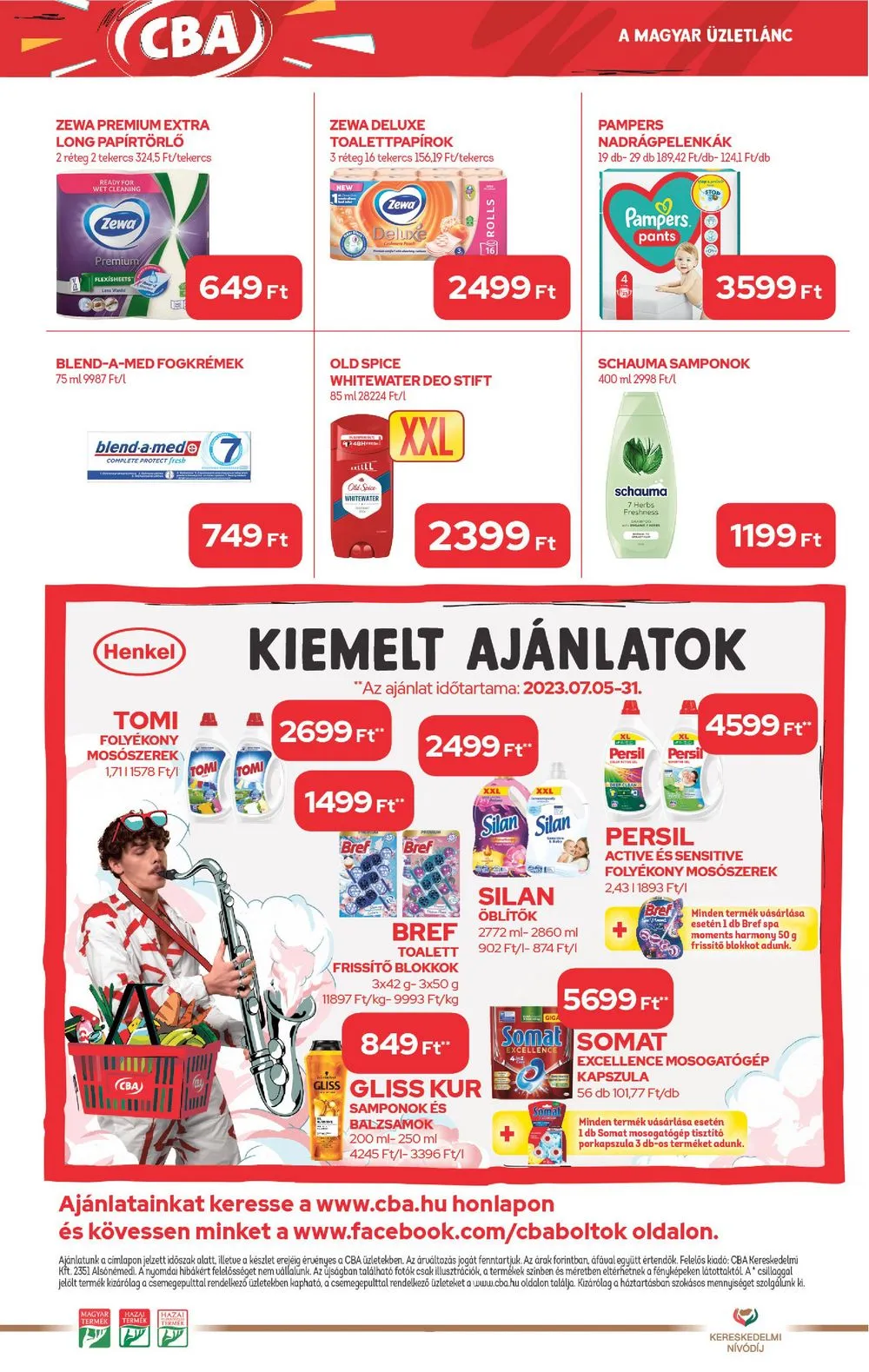 CBA akciós újság 07.13–07.19 – 8. oldal