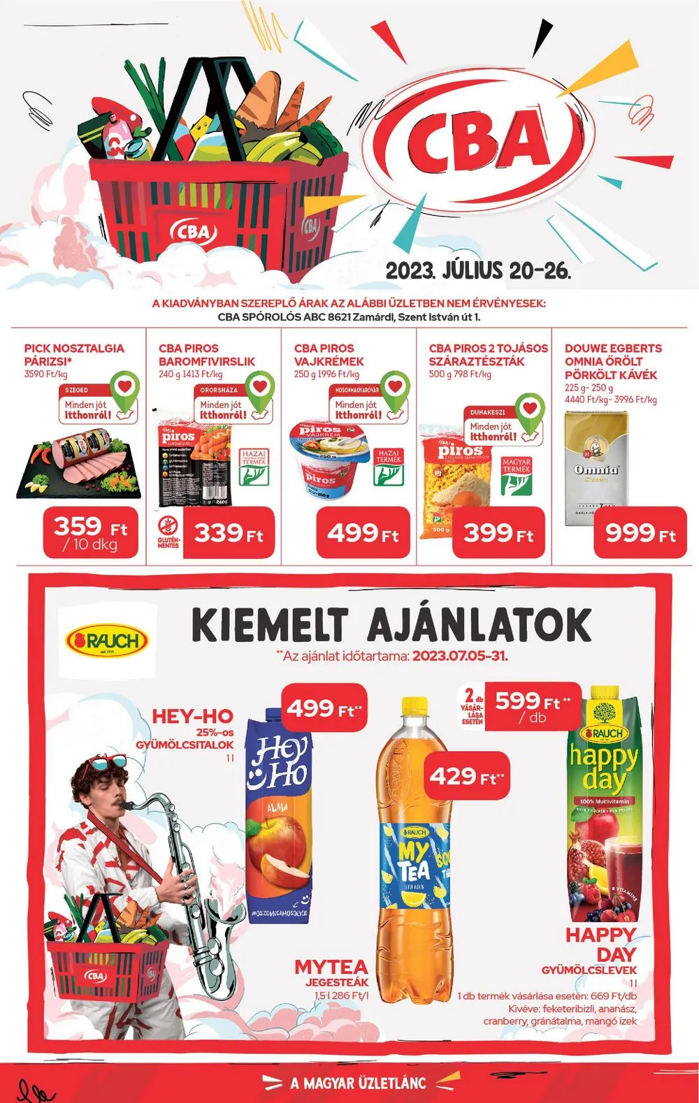CBA akciós újság 07.20–07.26