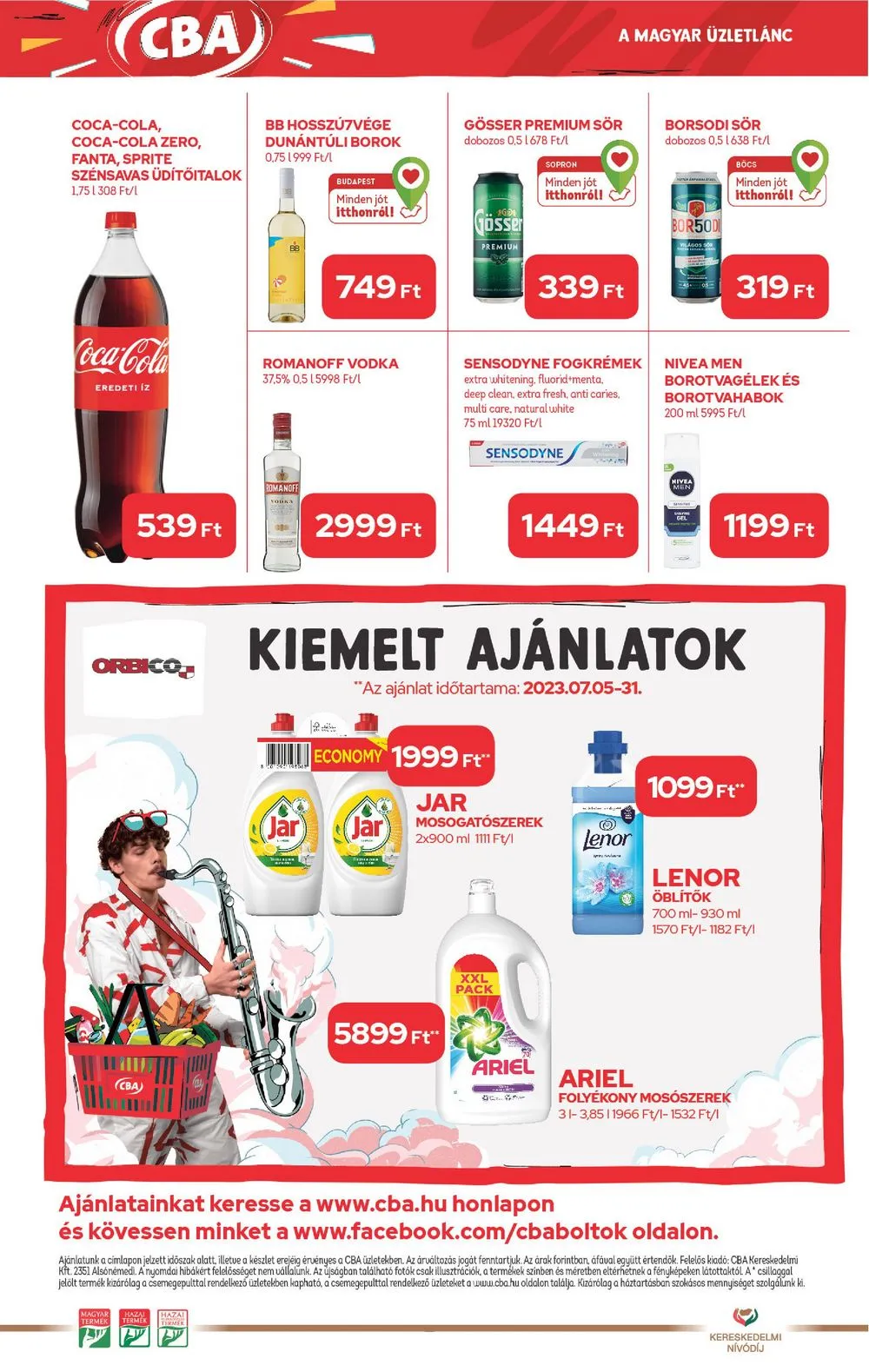 CBA akciós újság 07.20–07.26 – 4. oldal