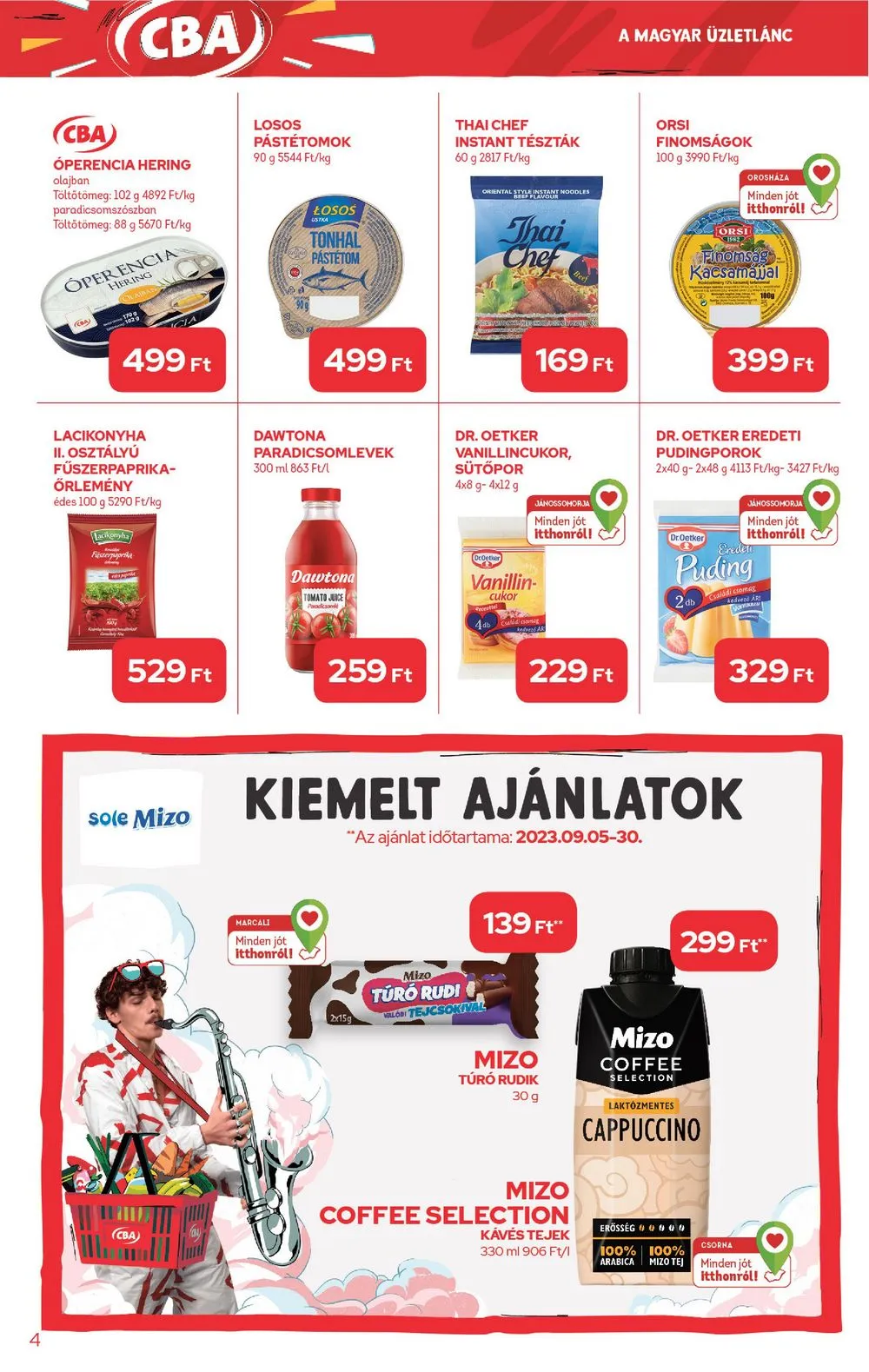 CBA akciós újság 09.14–09.20 – 4. oldal