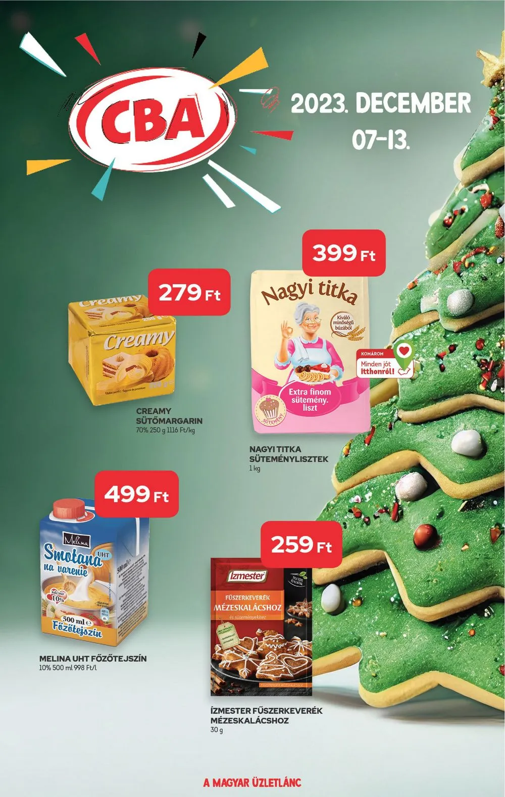 CBA akciós újság 12.07–12.13