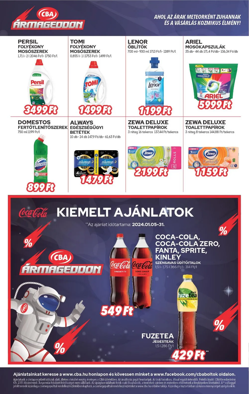 CBA akciós újság 01.18–01.24 – 8. oldal