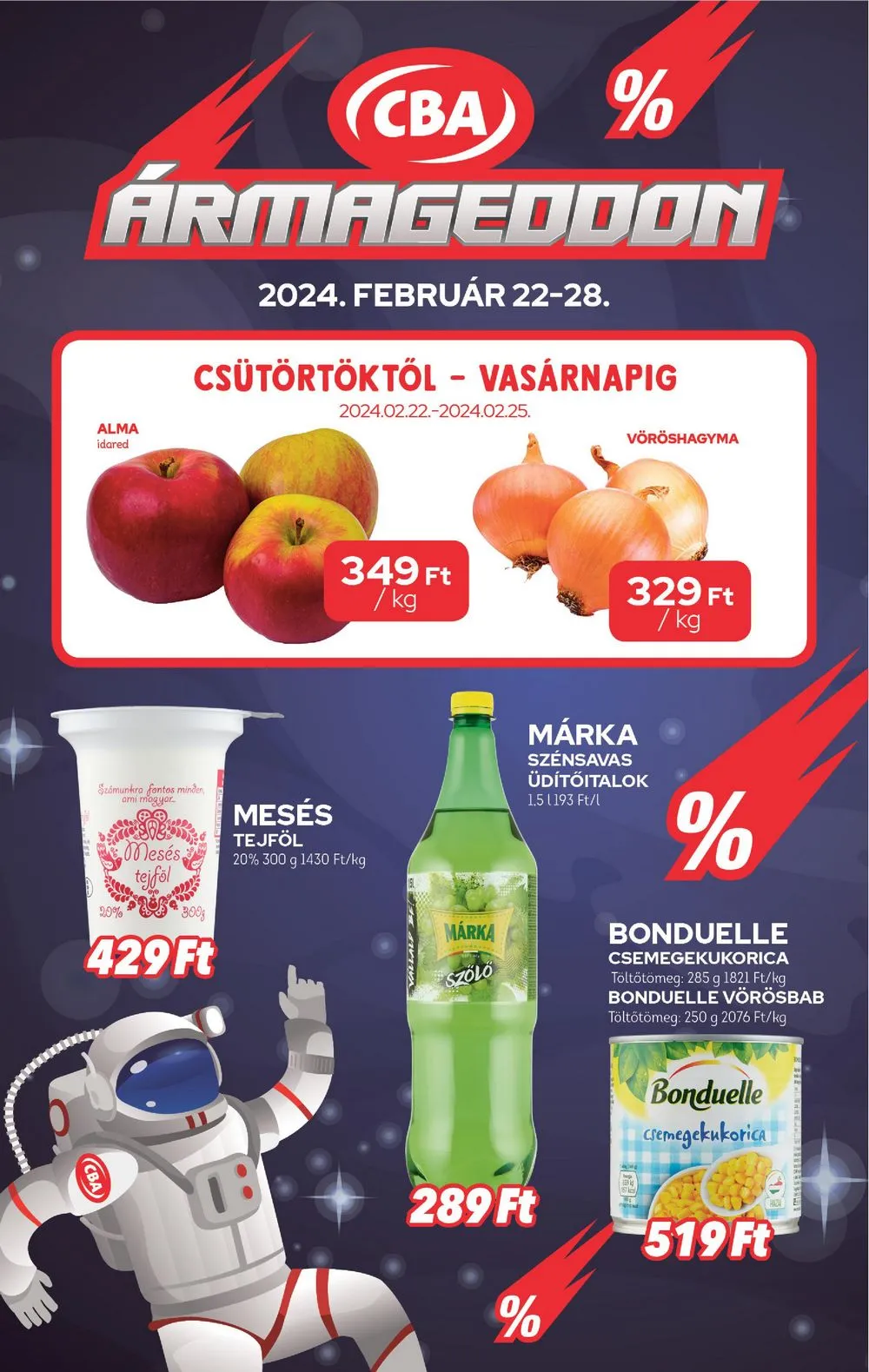 CBA akciós újság 02.22–02.28