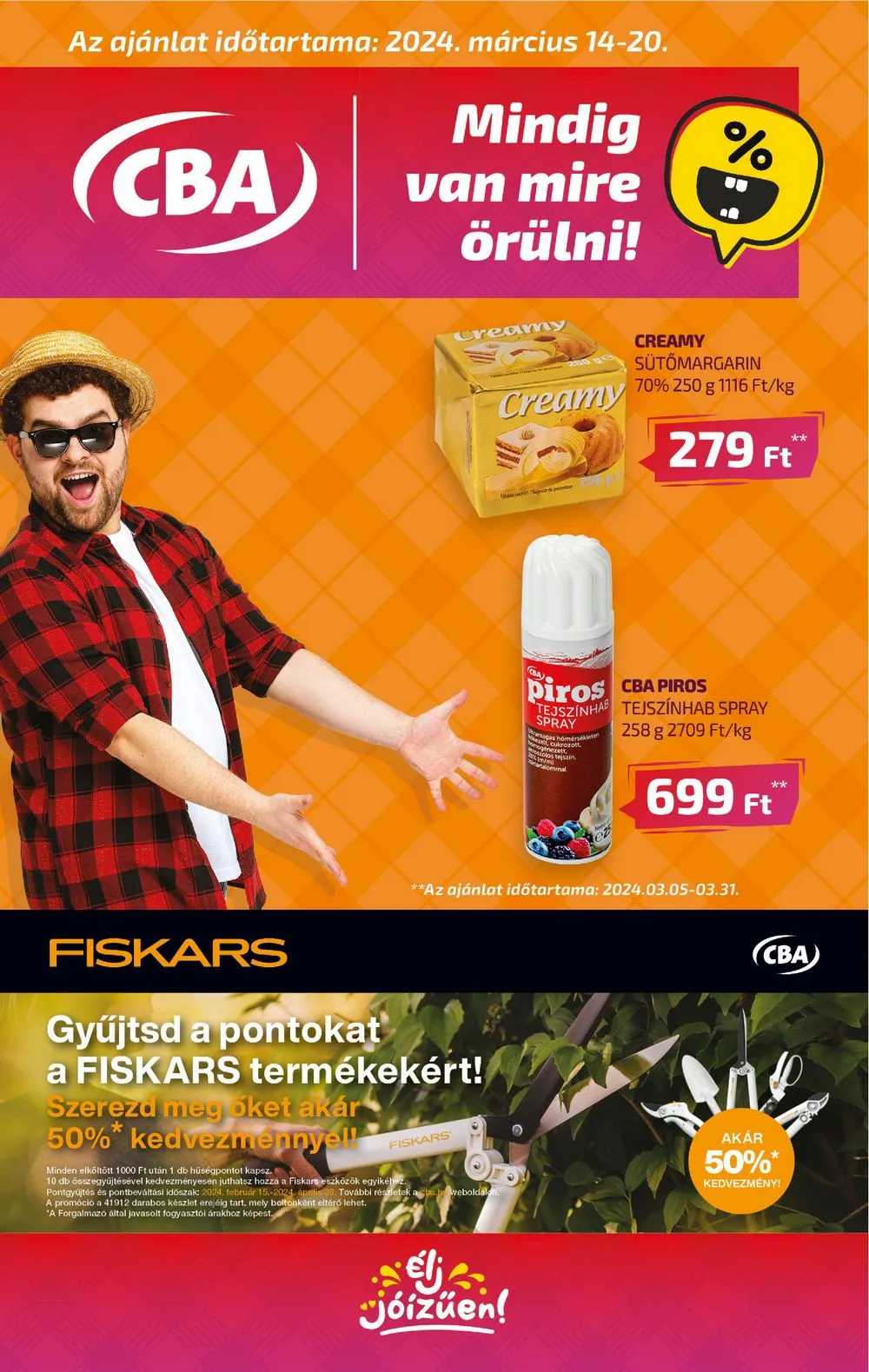 CBA akciós újság 03.14–03.20