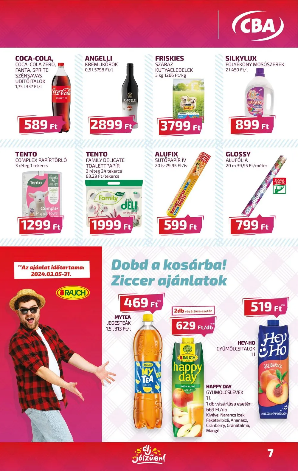 CBA akciós újság 03.21–03.30 – 7. oldal