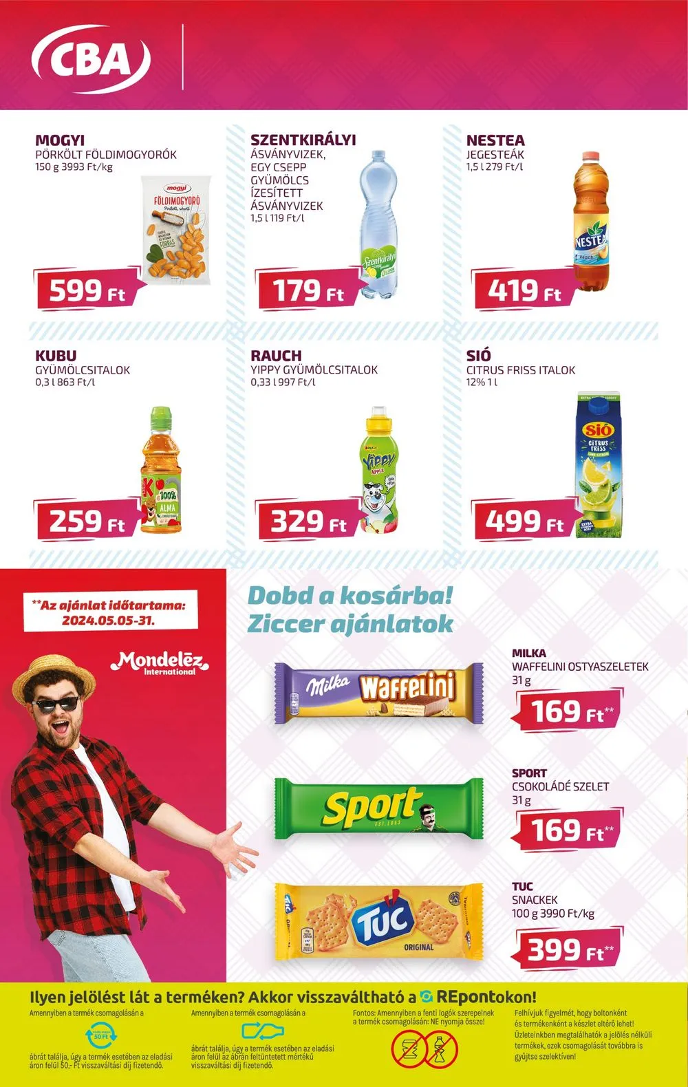 CBA akciós újság 05.16–05.22 – 6. oldal