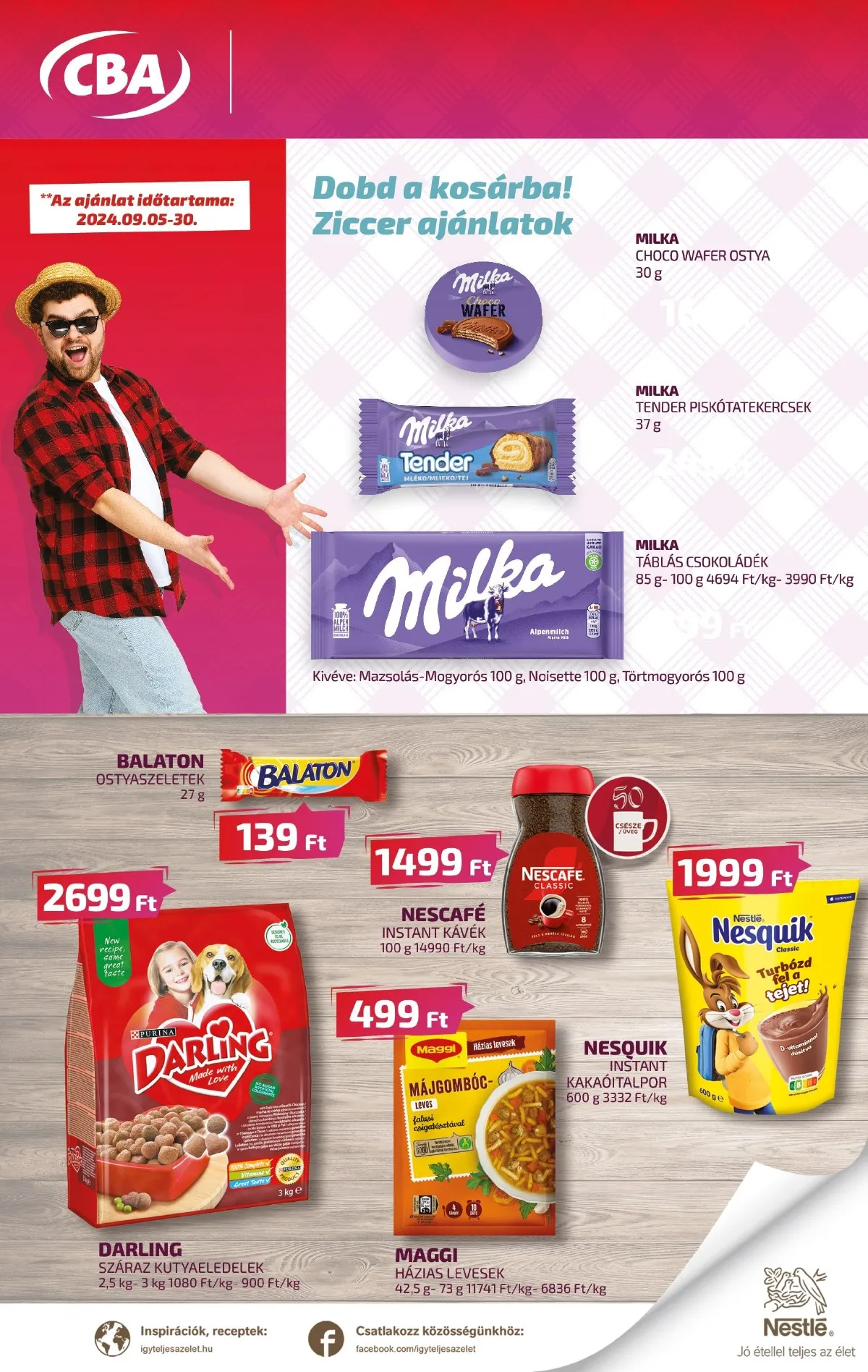 CBA akciós újság 09.12–09.18 – 4. oldal