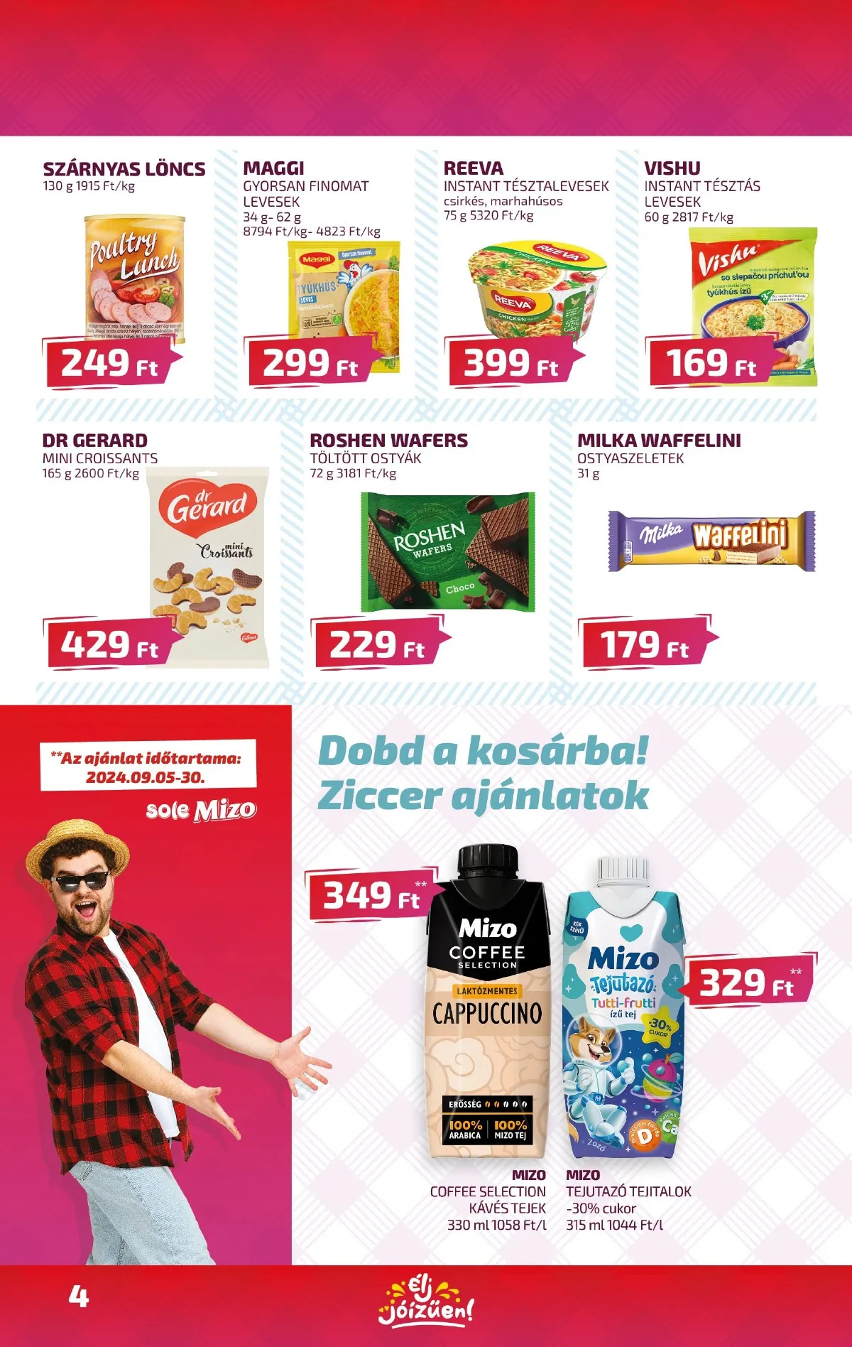 CBA akciós újság 09.19–09.25 – 4. oldal