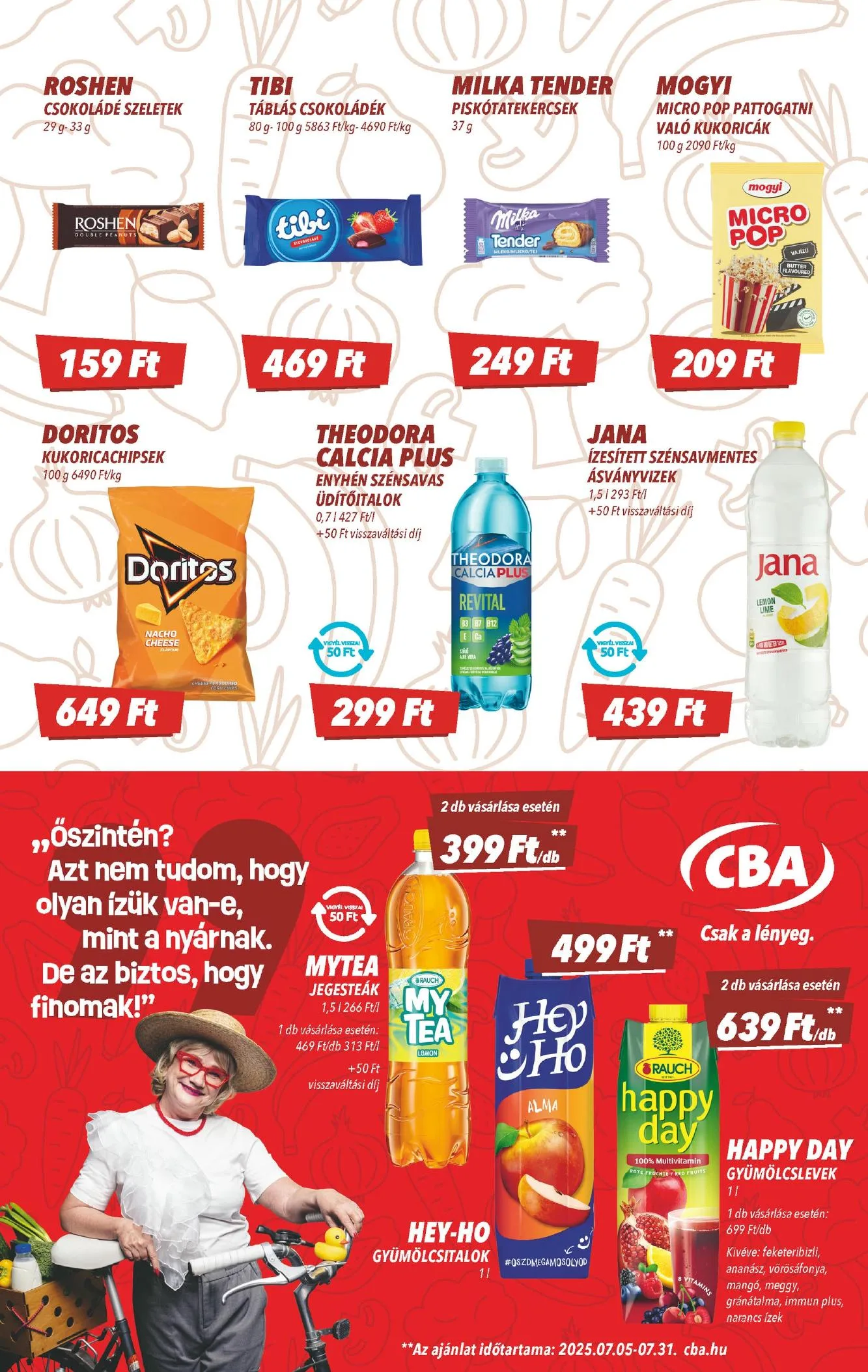 CBA akciós újság 07.17–07.23 – 6. oldal