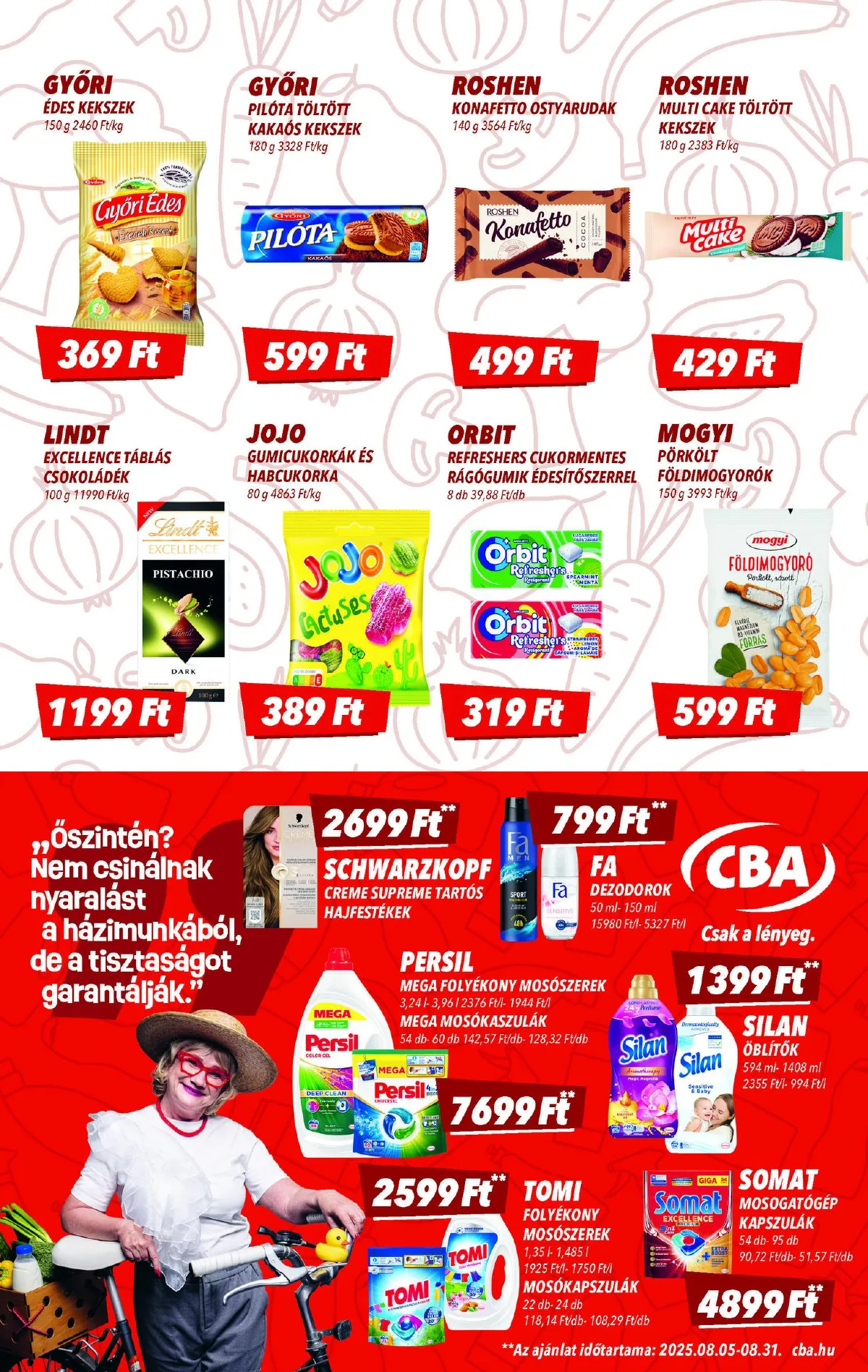 CBA akciós újság 08.14–08.20 – 6. oldal