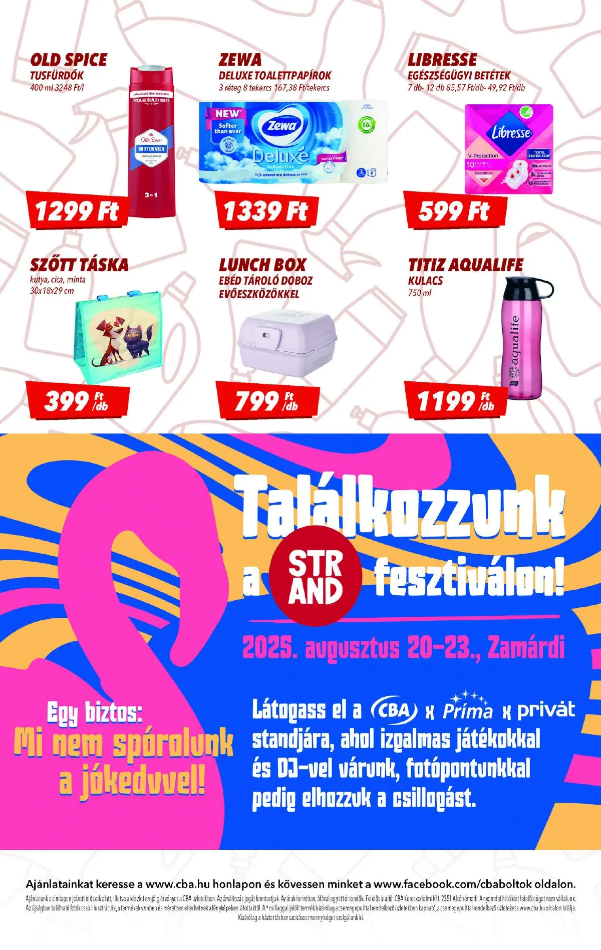 CBA akciós újság 08.14–08.20 – 8. oldal
