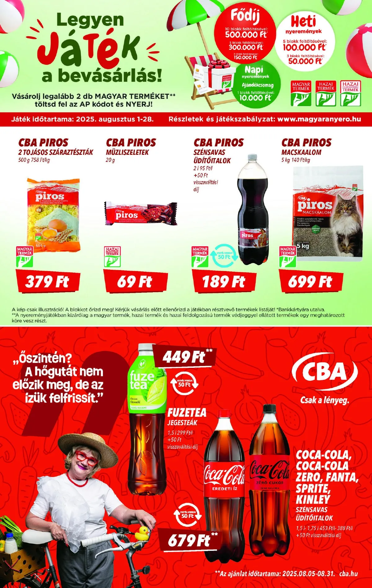 CBA akciós újság 08.21–08.27 – 5. oldal