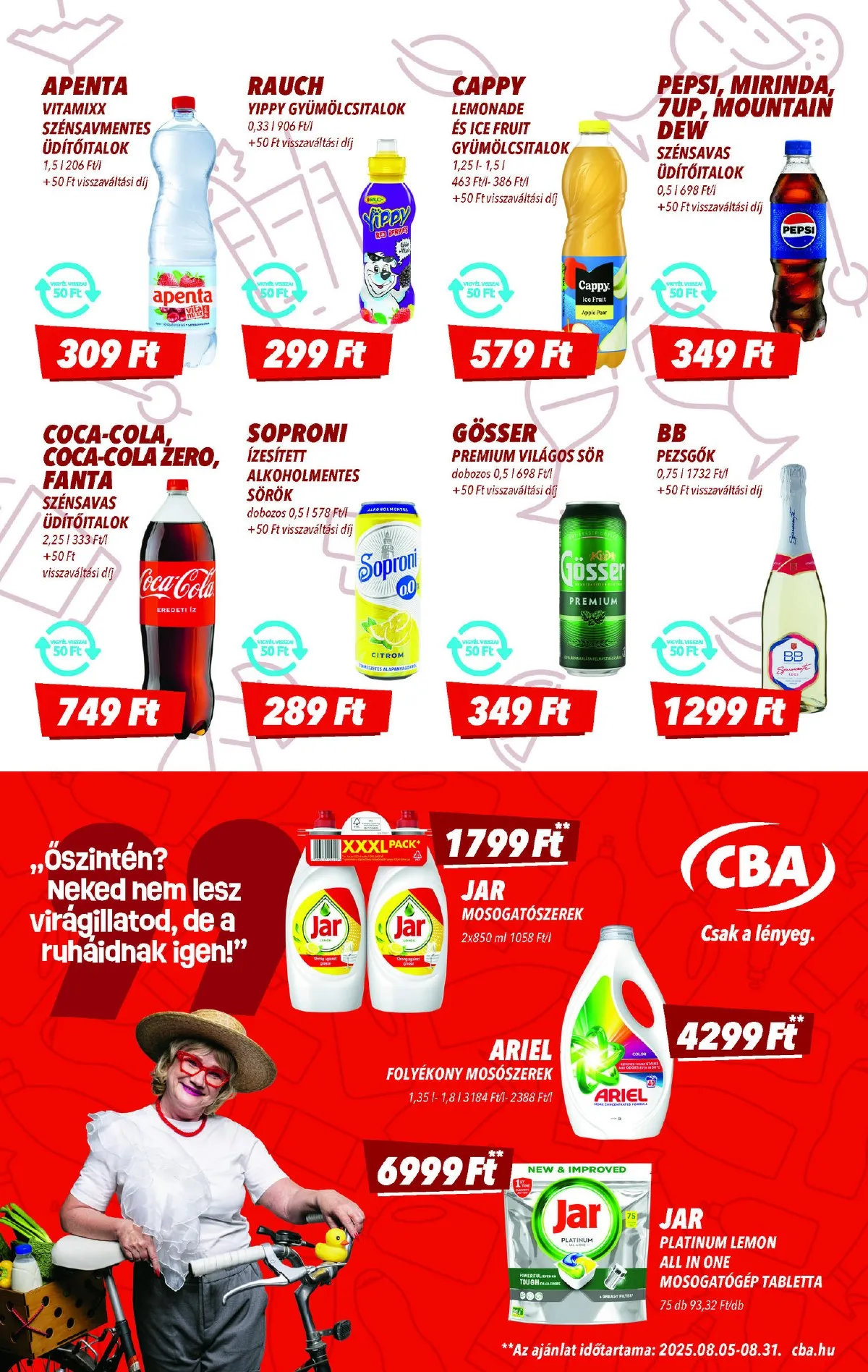 CBA akciós újság 08.21–08.27 – 7. oldal