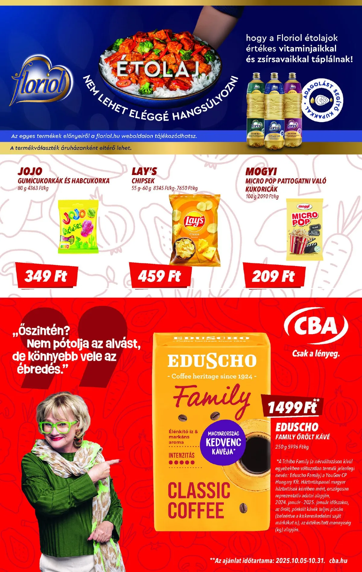 CBA akciós újság 10.16–10.26 – 5. oldal