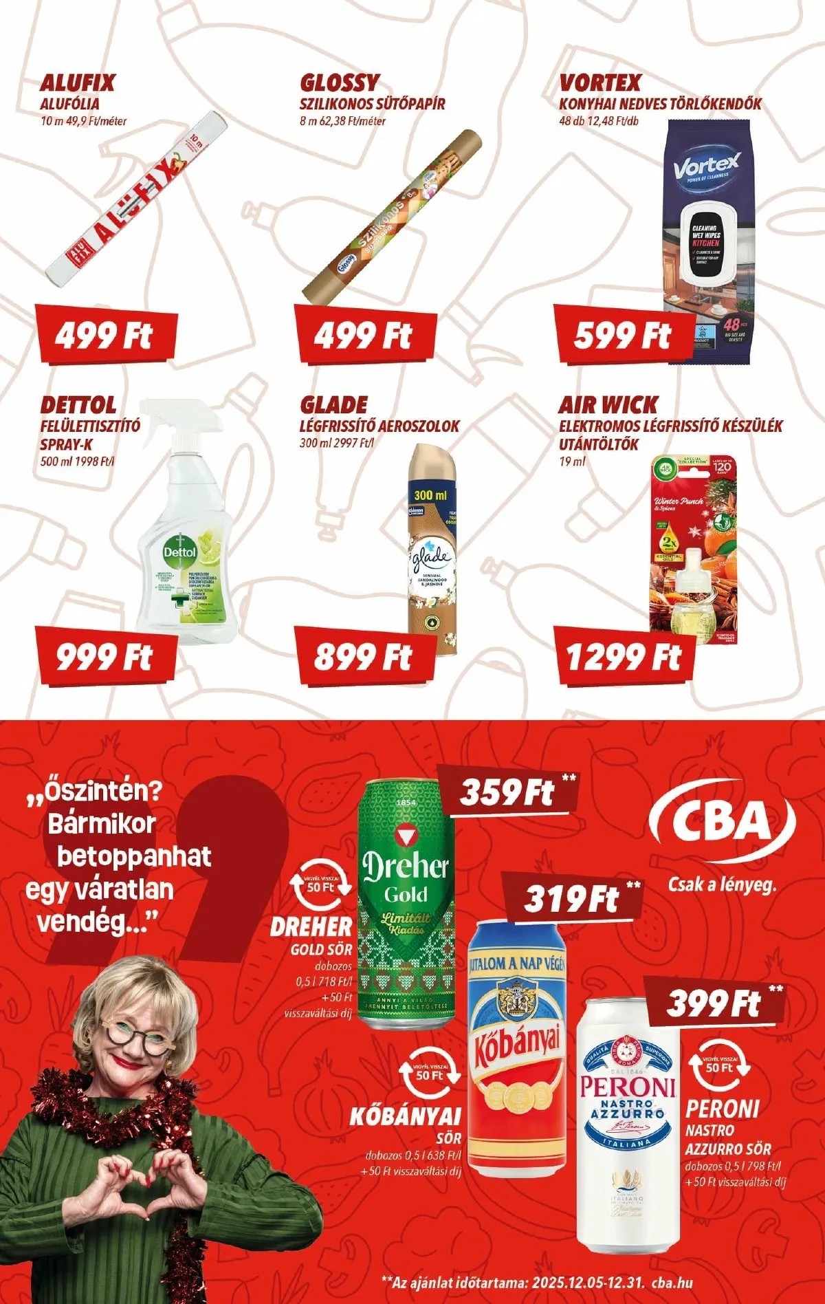 CBA akciós újság 12.11–12.17 – 10. oldal