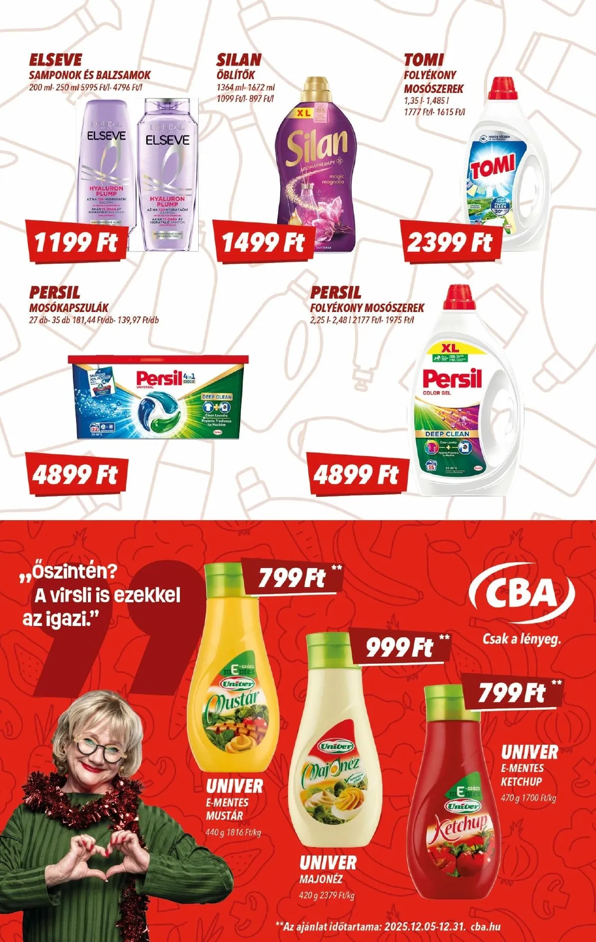 CBA akciós újság 12.11–12.17 – 11. oldal