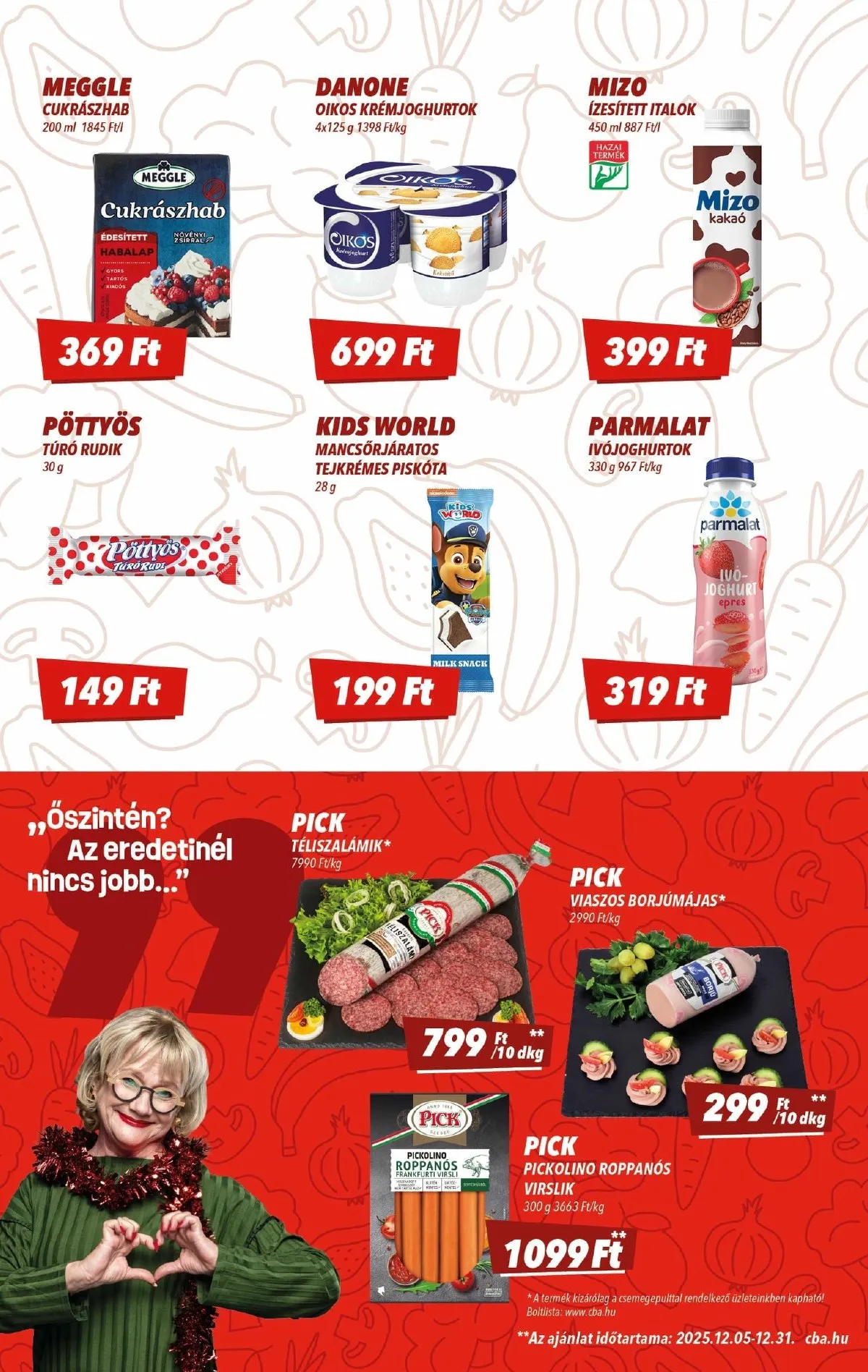 CBA akciós újság 12.11–12.17 – 3. oldal