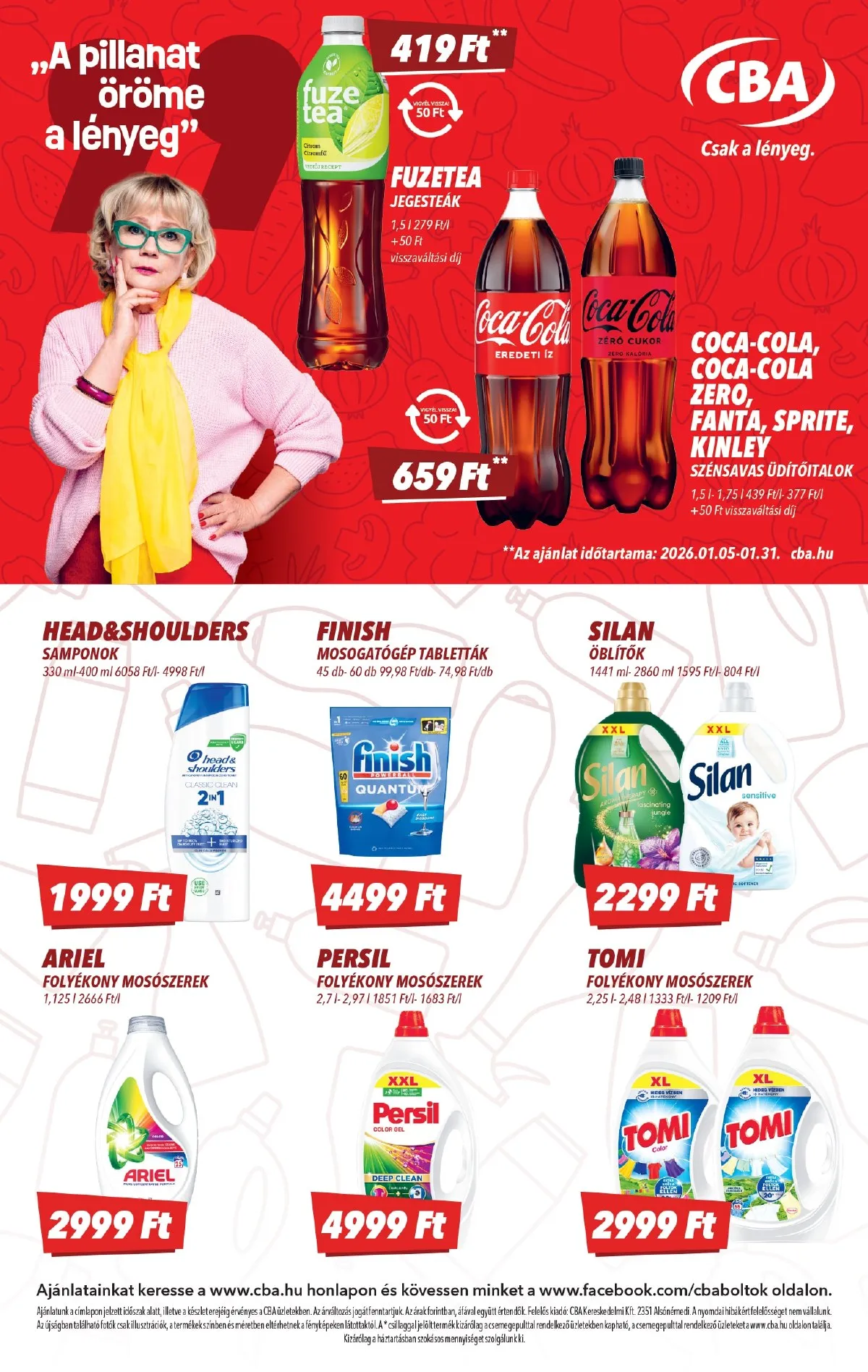 CBA akciós újság 01.15–01.21 – 8. oldal