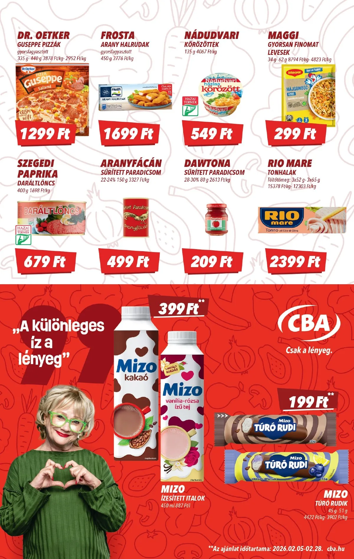CBA akciós újság 02.12–02.18 – 3. oldal