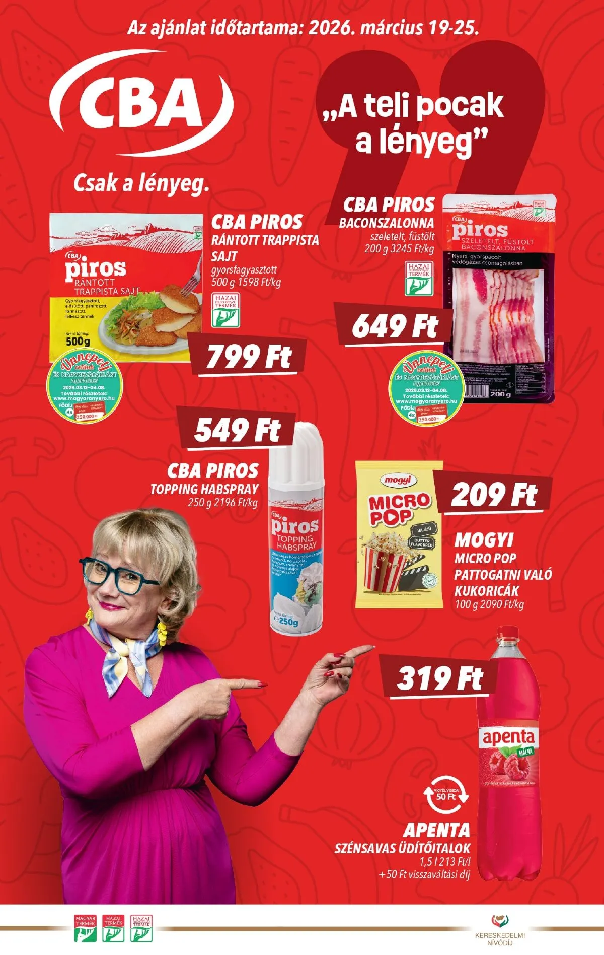 CBA akciós újság 03.19–03.25
