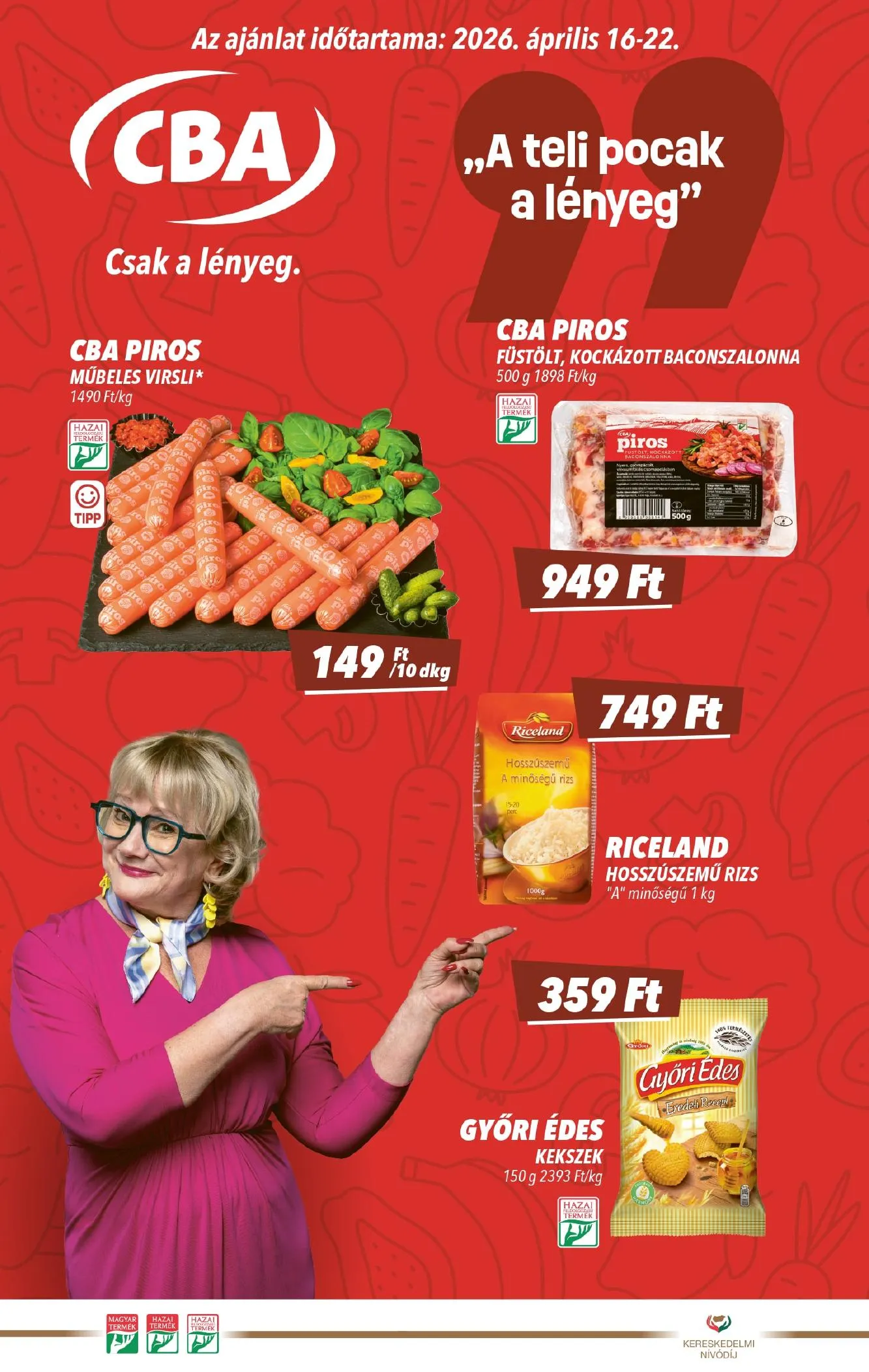 CBA akciós újság 04.16–04.22