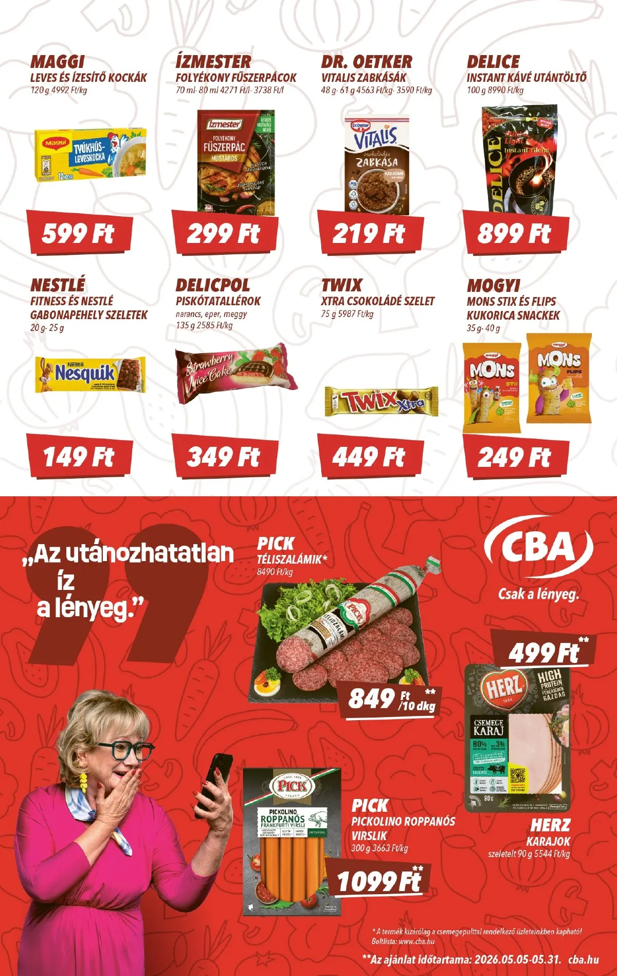 CBA akciós újság 05.14–05.20 – 4. oldal