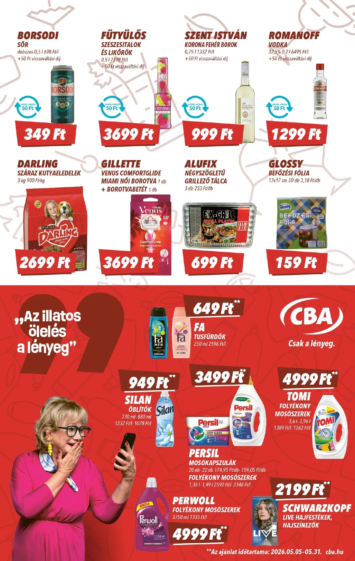 CBA akciós újság 05.14–05.20 – 7. oldal