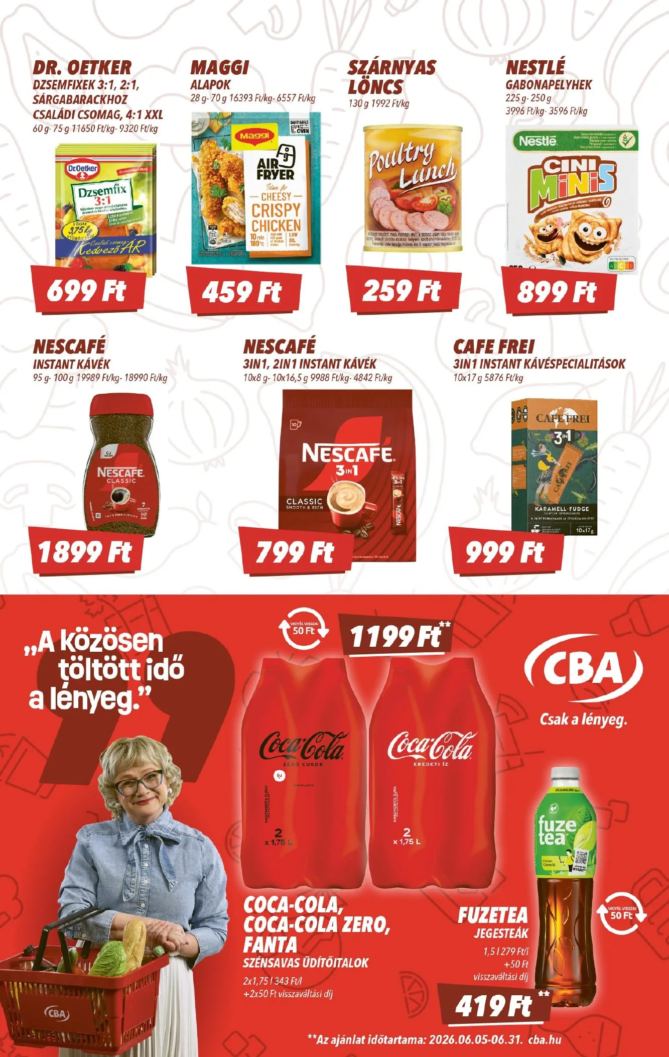 CBA akciós újság 06.11–06.17 – 3. oldal