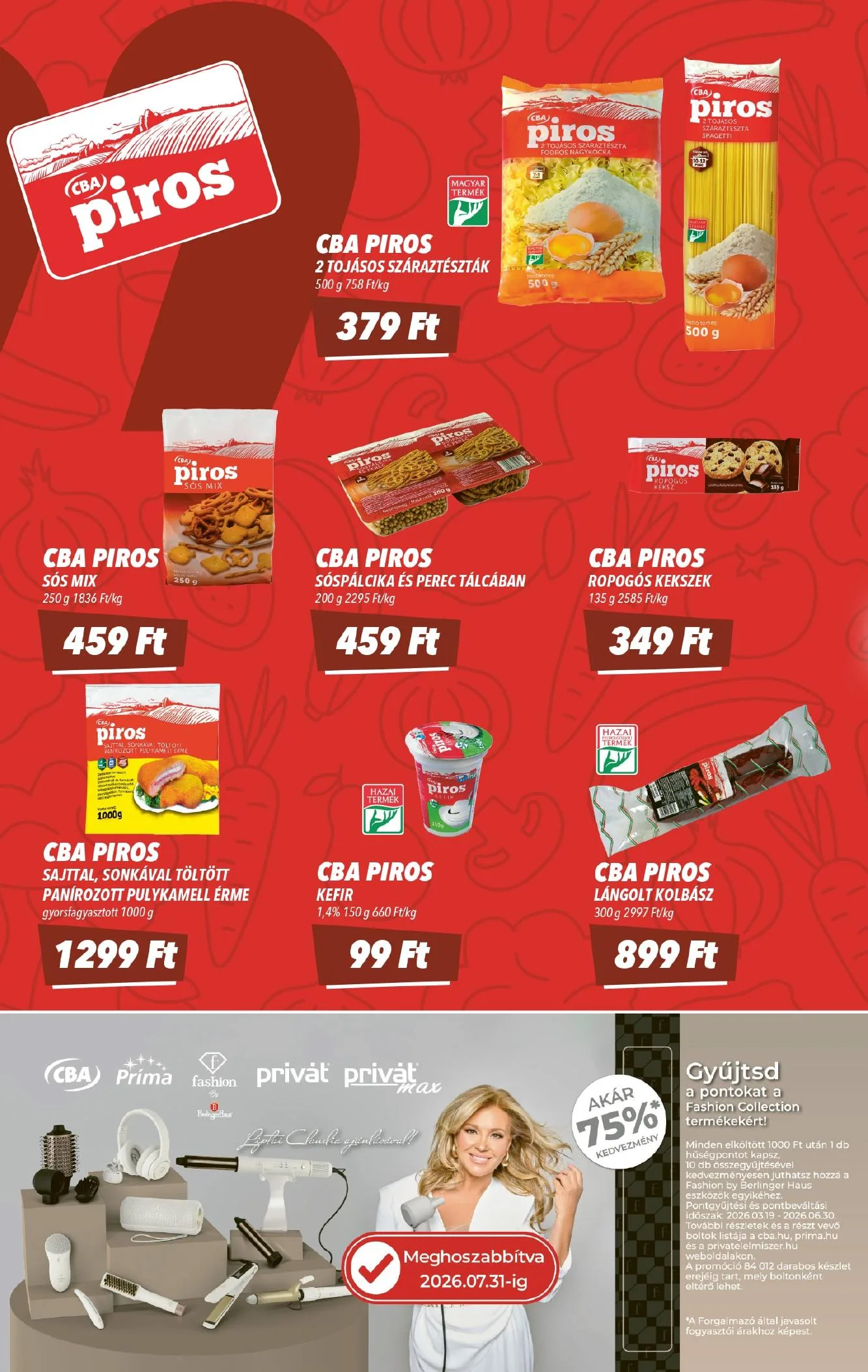 CBA akciós újság 07.09–07.15 – 4. oldal
