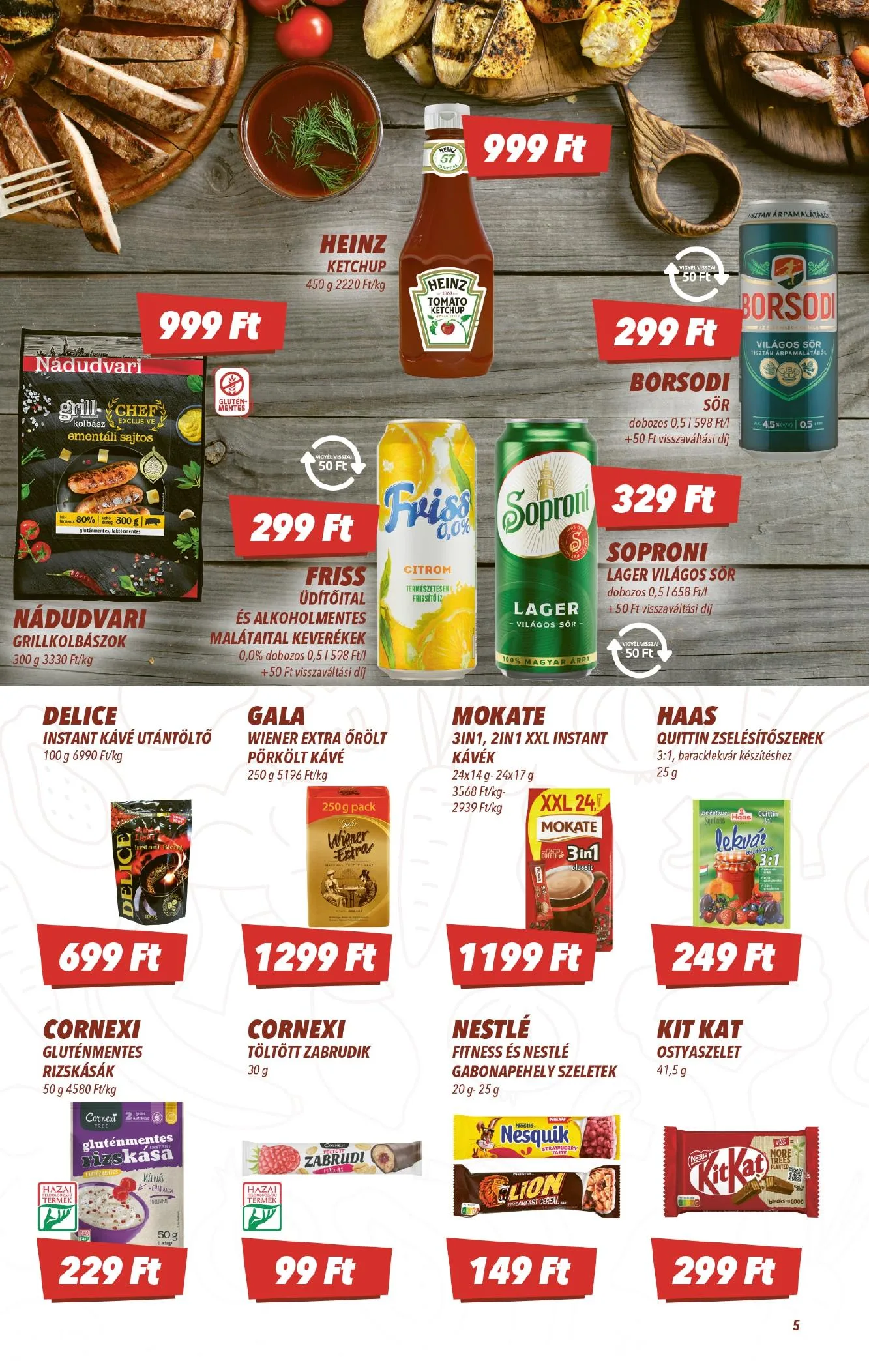CBA akciós újság 07.09–07.15 – 5. oldal