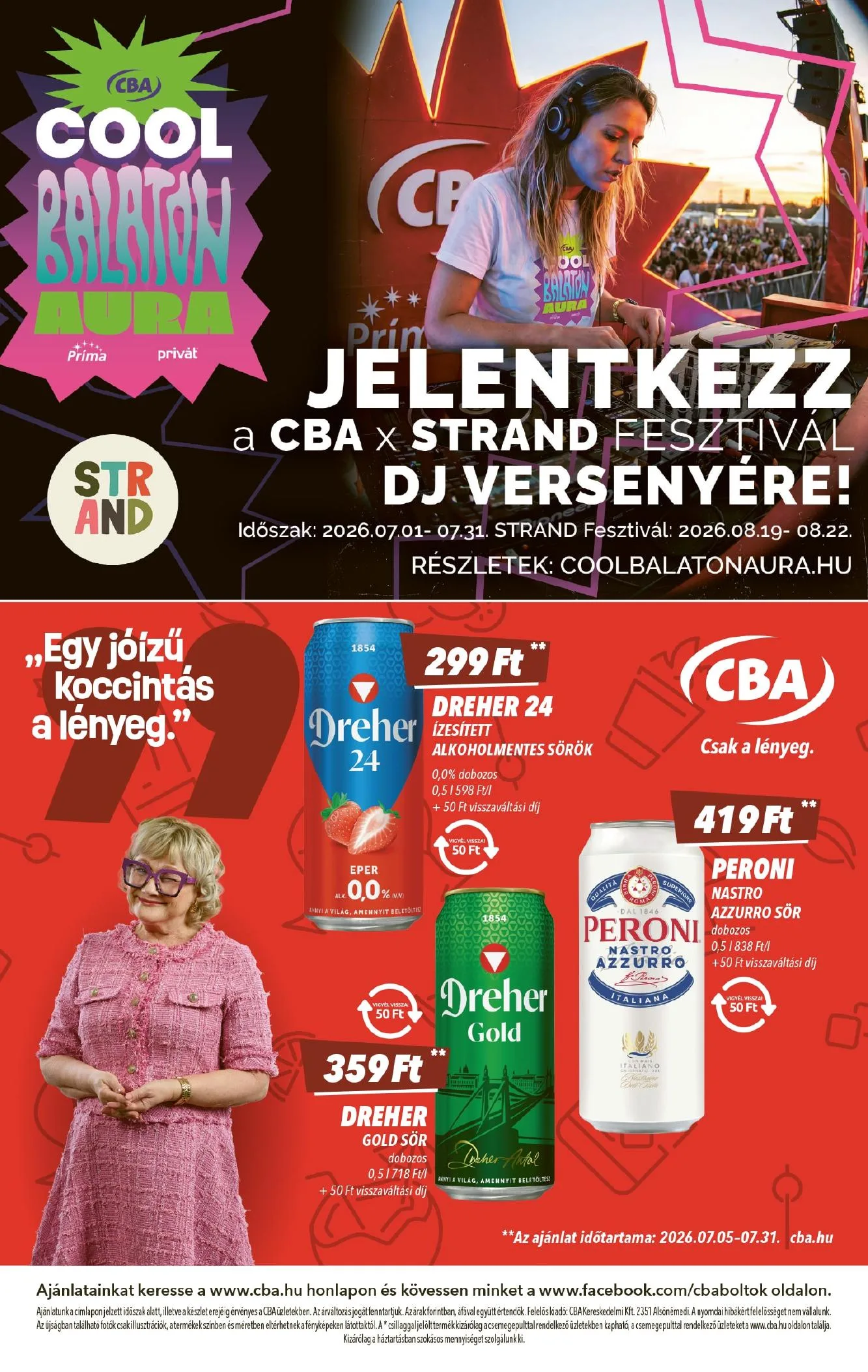 CBA akciós újság 07.16–07.22 – 8. oldal