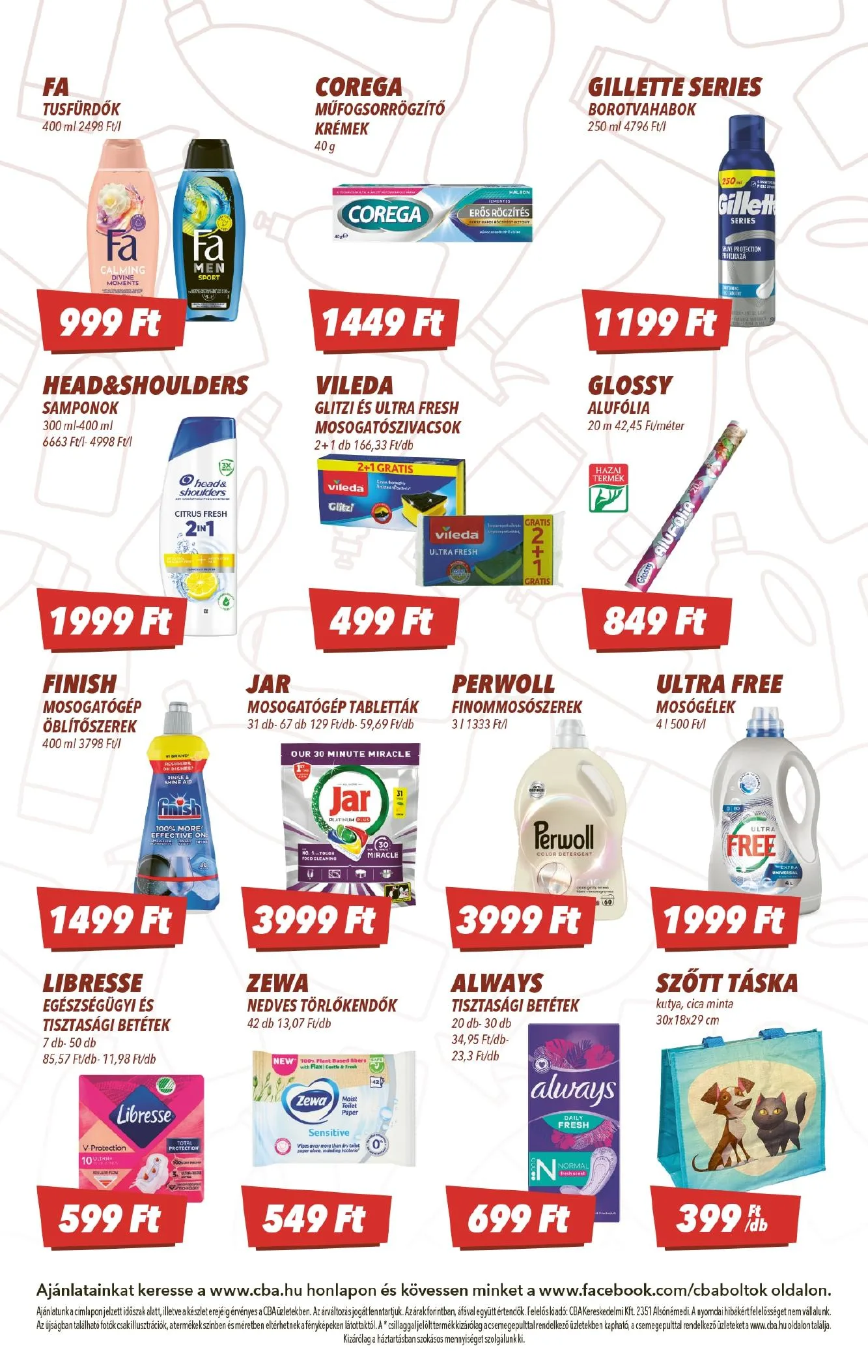 CBA akciós újság 08.13–08.19 – 8. oldal